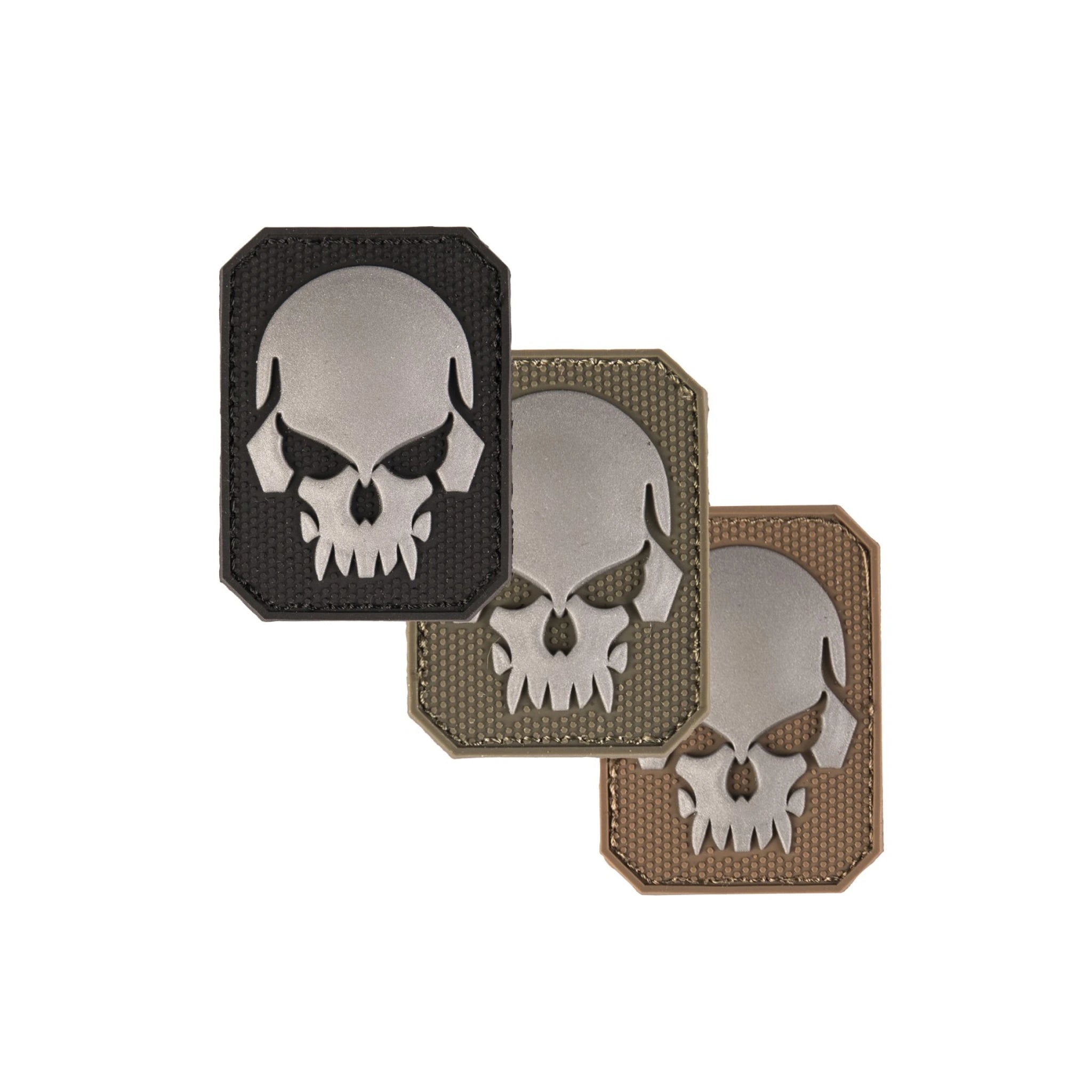 MIL-TEC MIL-TEC® Klettabzeichen - Patch 3D Totenkopf - gummiert (55 x 40 mm) - Ansicht 1
