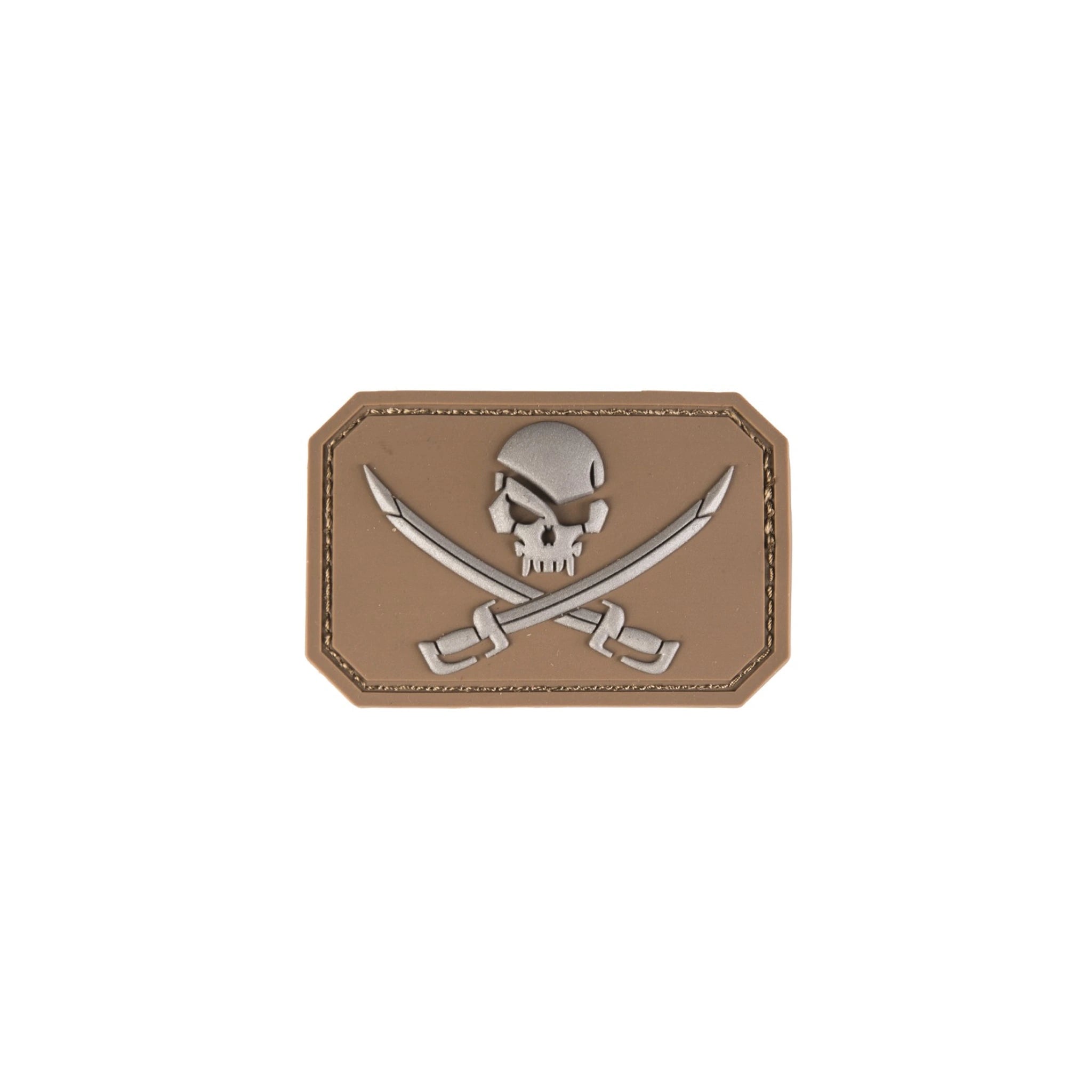 MIL-TEC MIL-TEC® Klettabzeichen - Patch 3D Totenkopf mit Schwert - gummiert (55 x 75 mm) - Ansicht 3