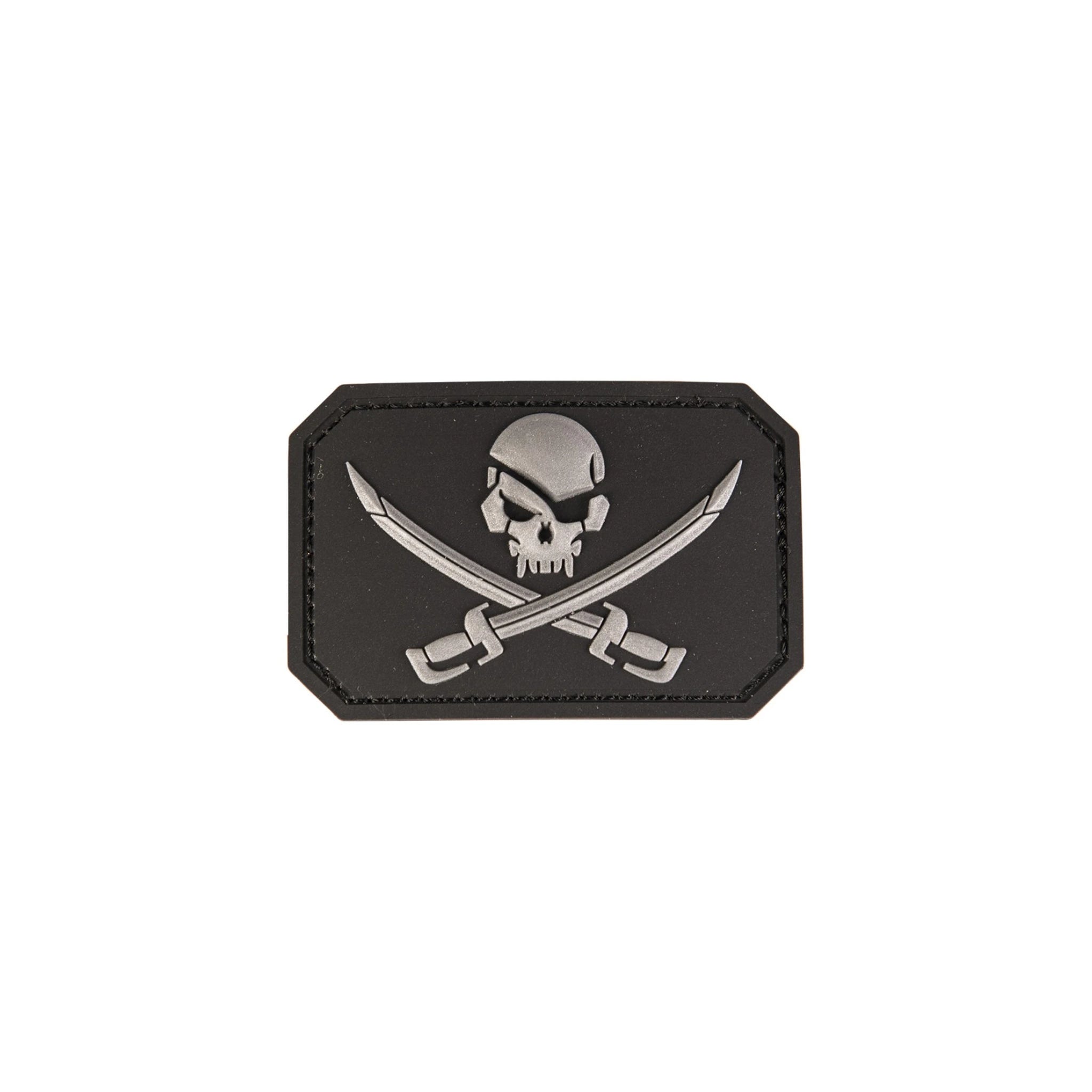 MIL-TEC MIL-TEC® Klettabzeichen - Patch 3D Totenkopf mit Schwert - gummiert (55 x 75 mm) - Ansicht 4
