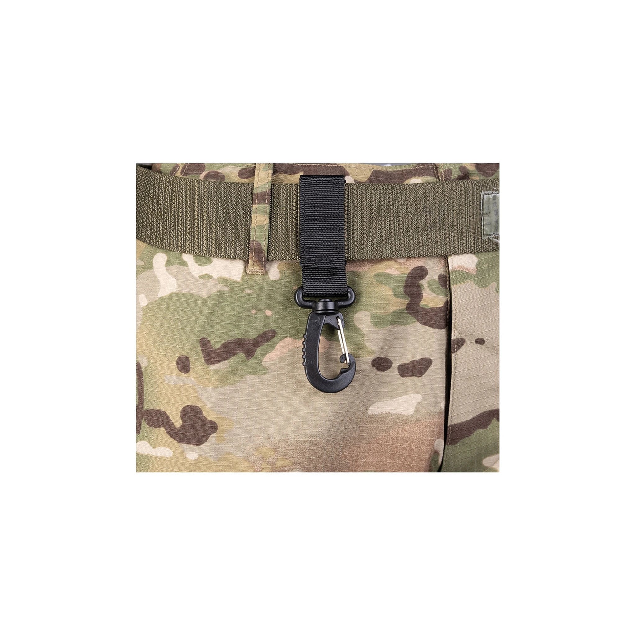 MIL-TEC MIL-TEC® Schlüsselhalter mit drehbarem Kunststoff-Karabiner - Ansicht 2