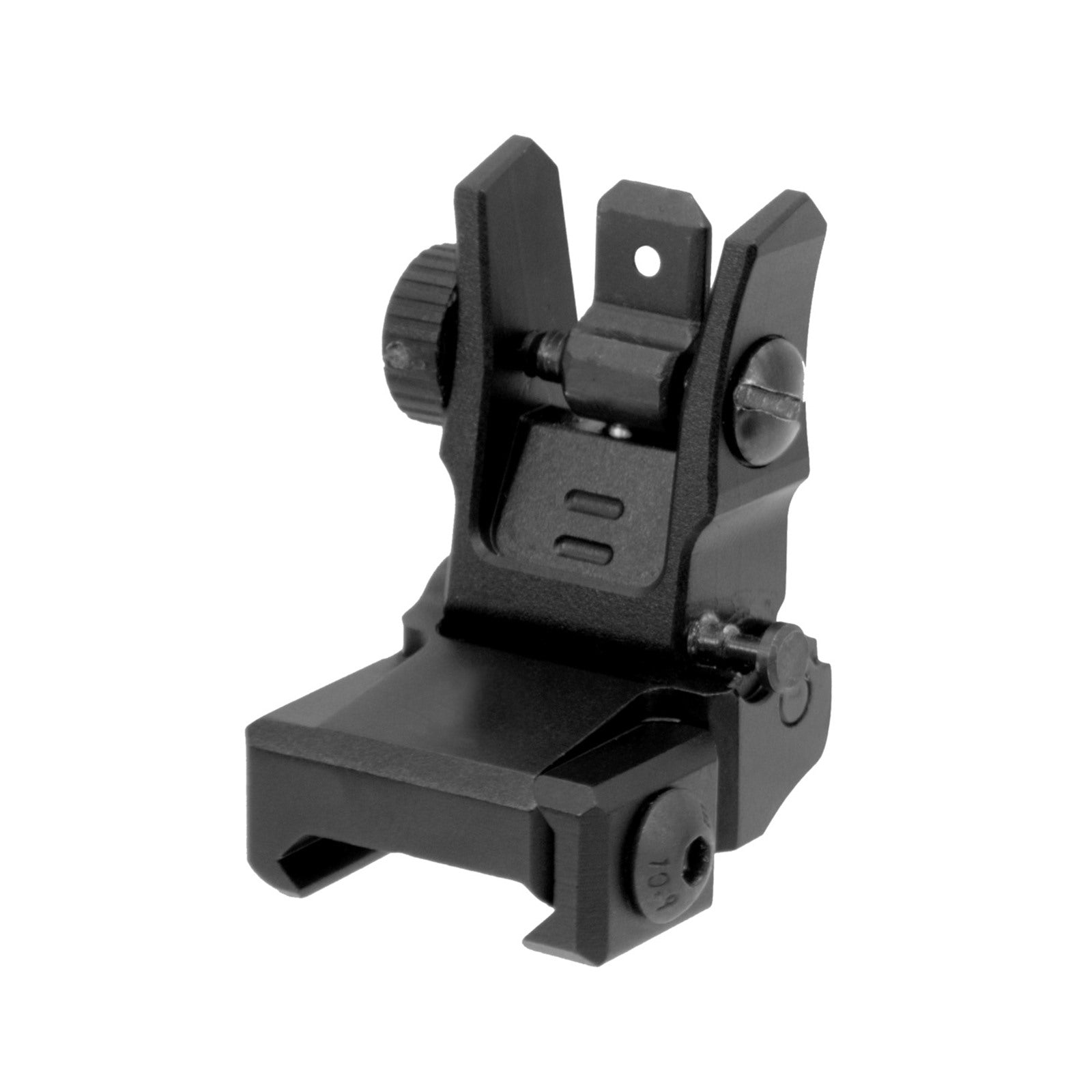 UTG MNT-955 AR15 Super Slim Flip-up Rear Sight Dual Aperture Picatinny