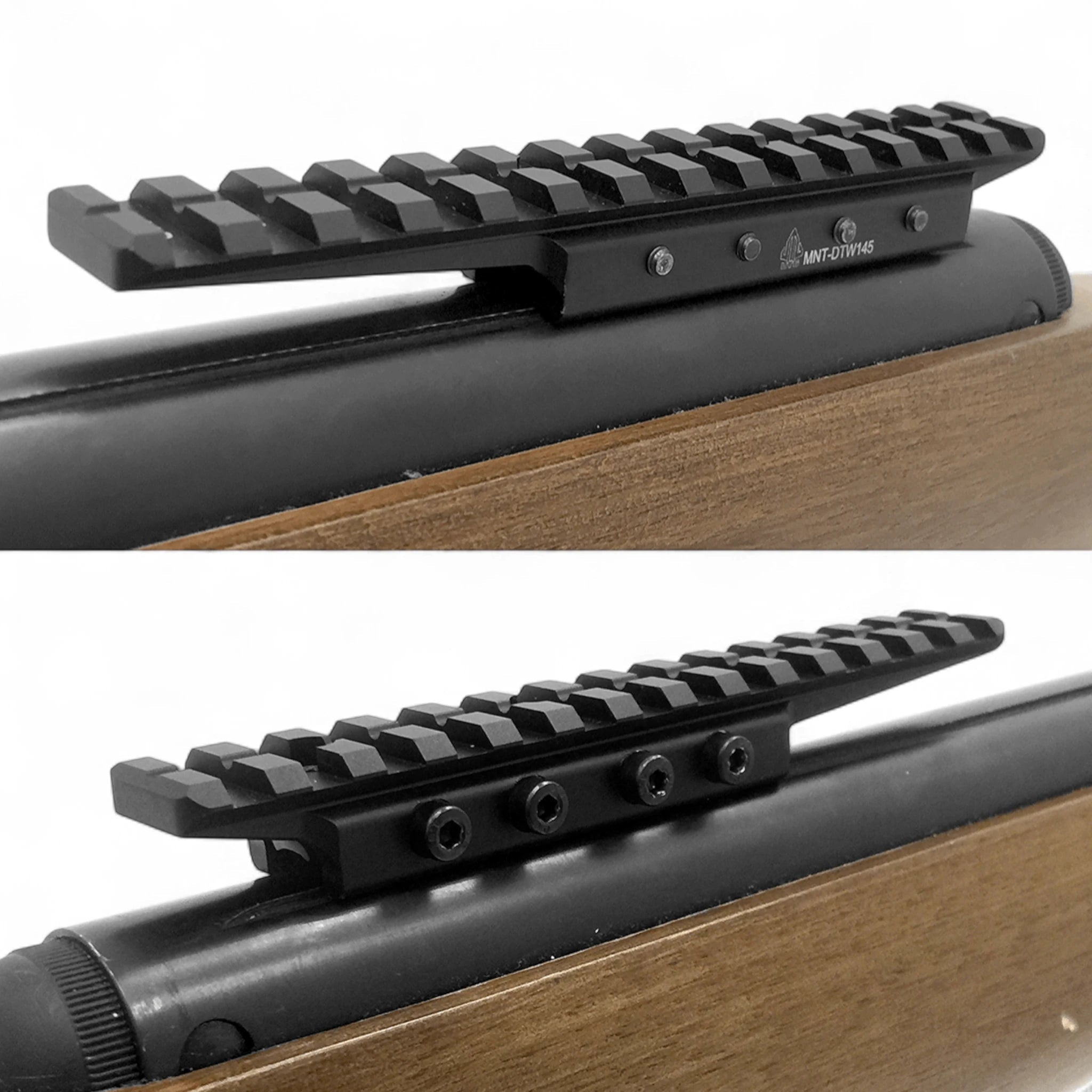 UTGUTG Universal Dovetail to Picatinny Adapter für 9–11 mm - Black Raptor