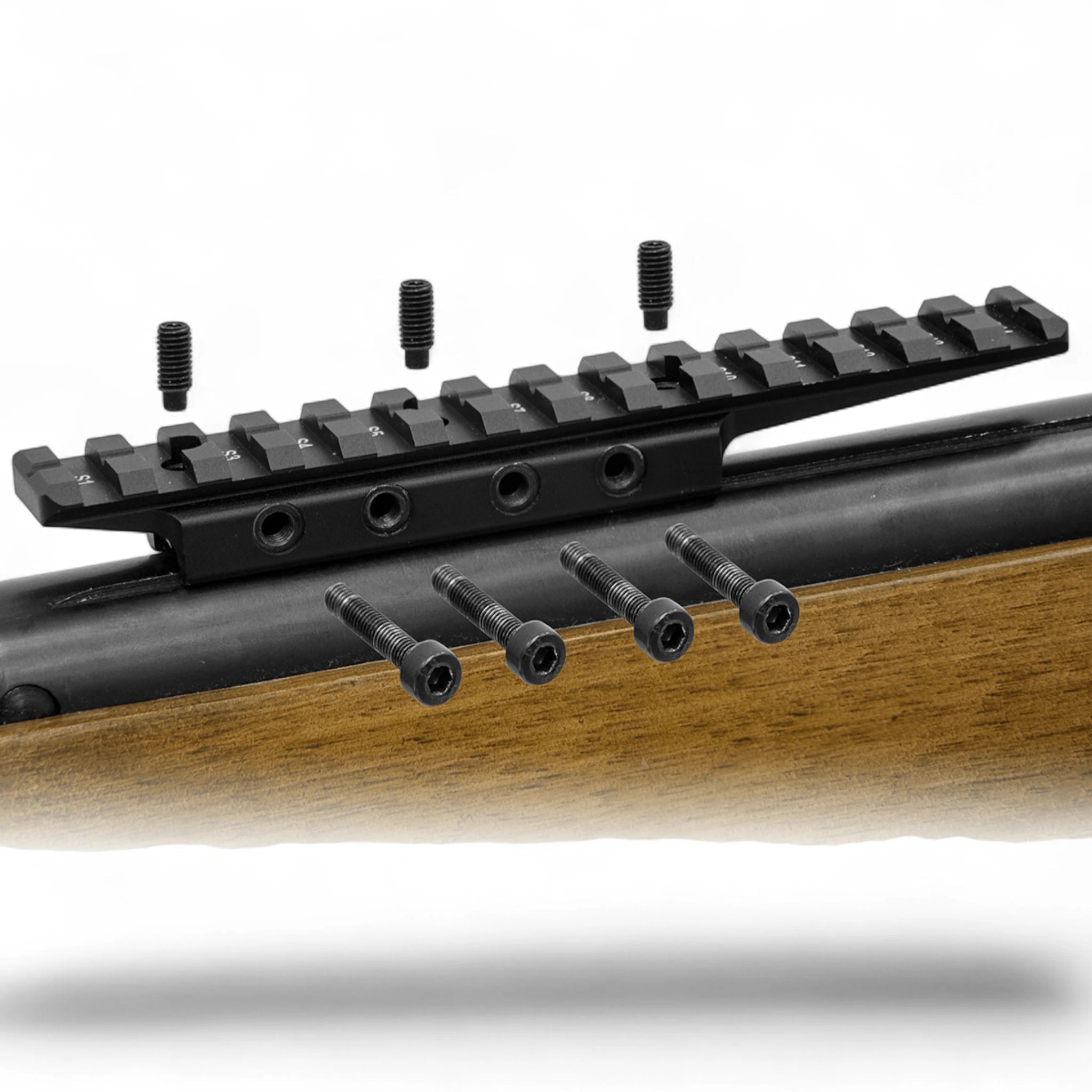 UTGUTG Universal Dovetail to Picatinny Adapter für 9–11 mm - Black Raptor