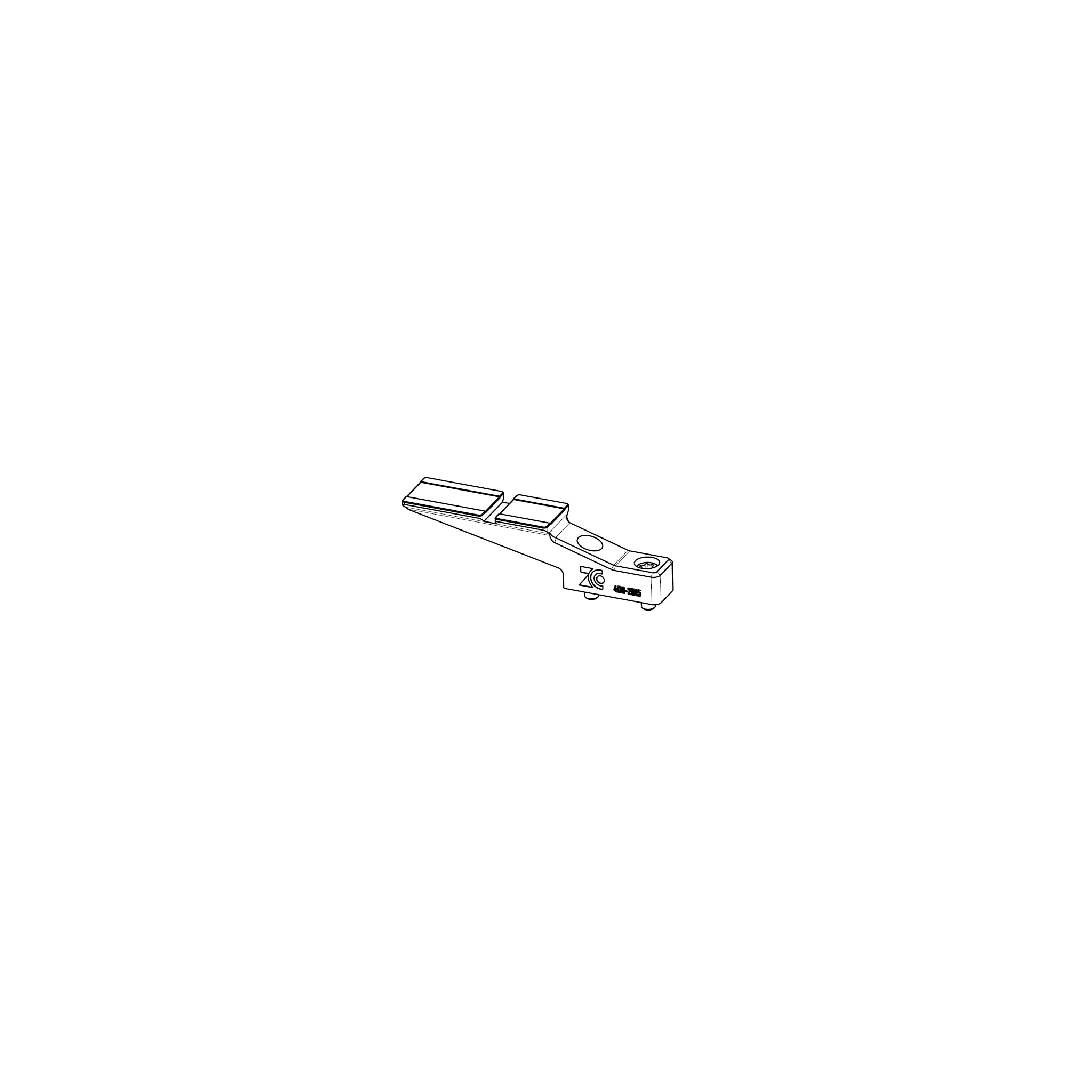 ZCO Acro Adapter Rail Black – Produktbild