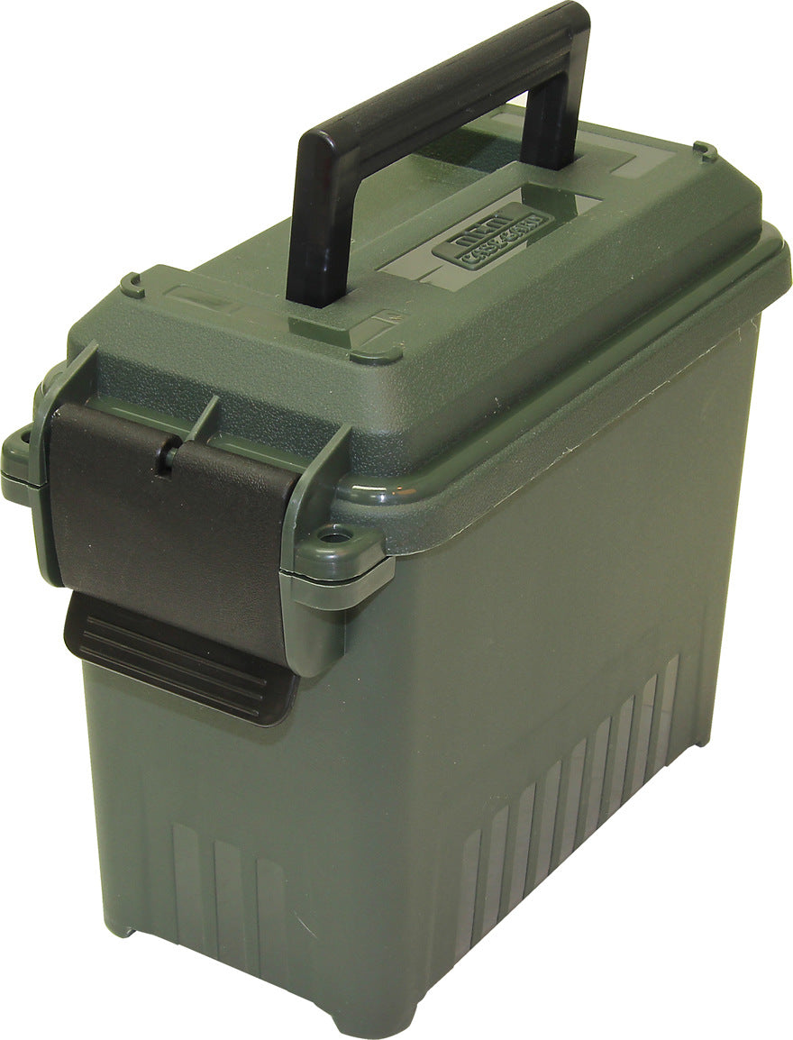 MTM CASE-GARD AC15 Mini Transportbox Dunkelgrün geschlossen