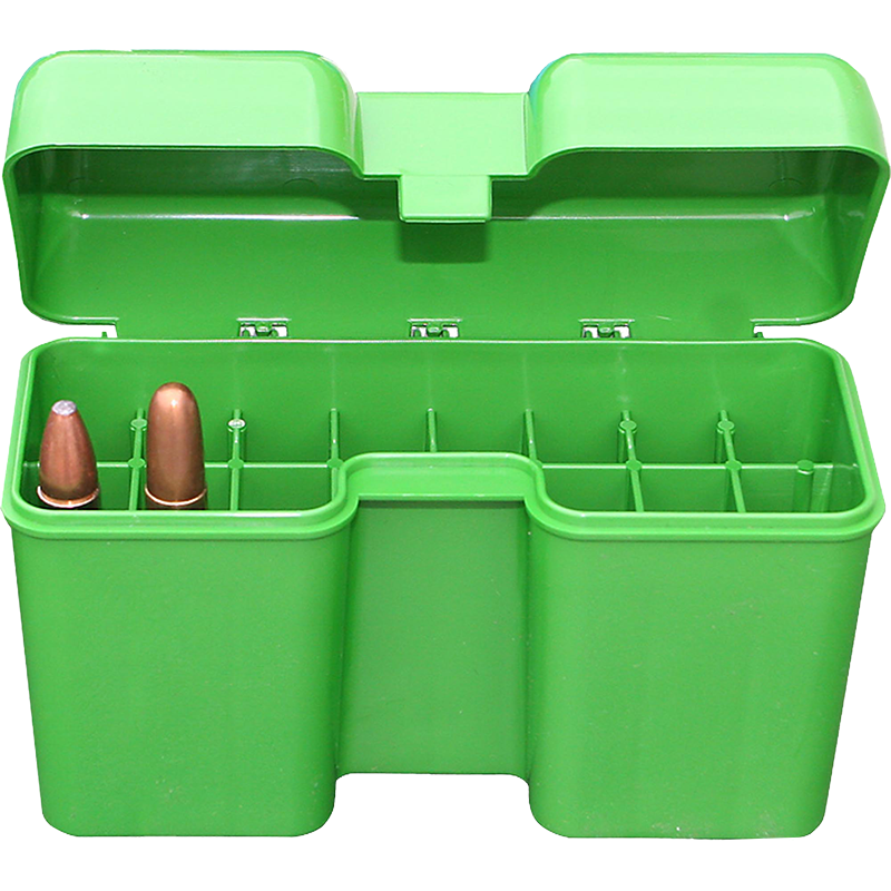 MTM CASE-GARD RF22-LM Patronenbox für 22 Patronen, grün