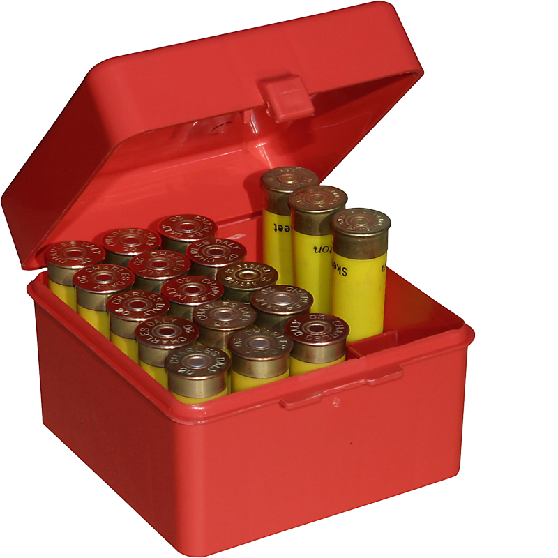 MTM CASE-GARD S-25-20-30 Schrotpatronenbox 25 Schuss, rot