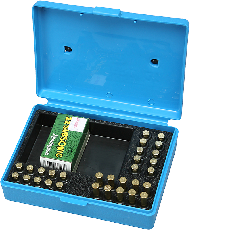 MTM CASE-GARD SB-22-20 Kleinkaliberbox 30 Schuss, blau