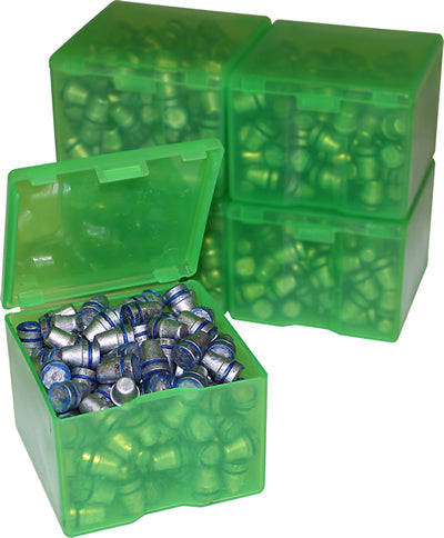 MTM CASE-GARD CAST1-16 Geschossbox transparent grün mit Gussgeschossen