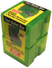 MTM CASE-GARD CAST1-16 Geschossboxen als transparent-grünes 2er-Set