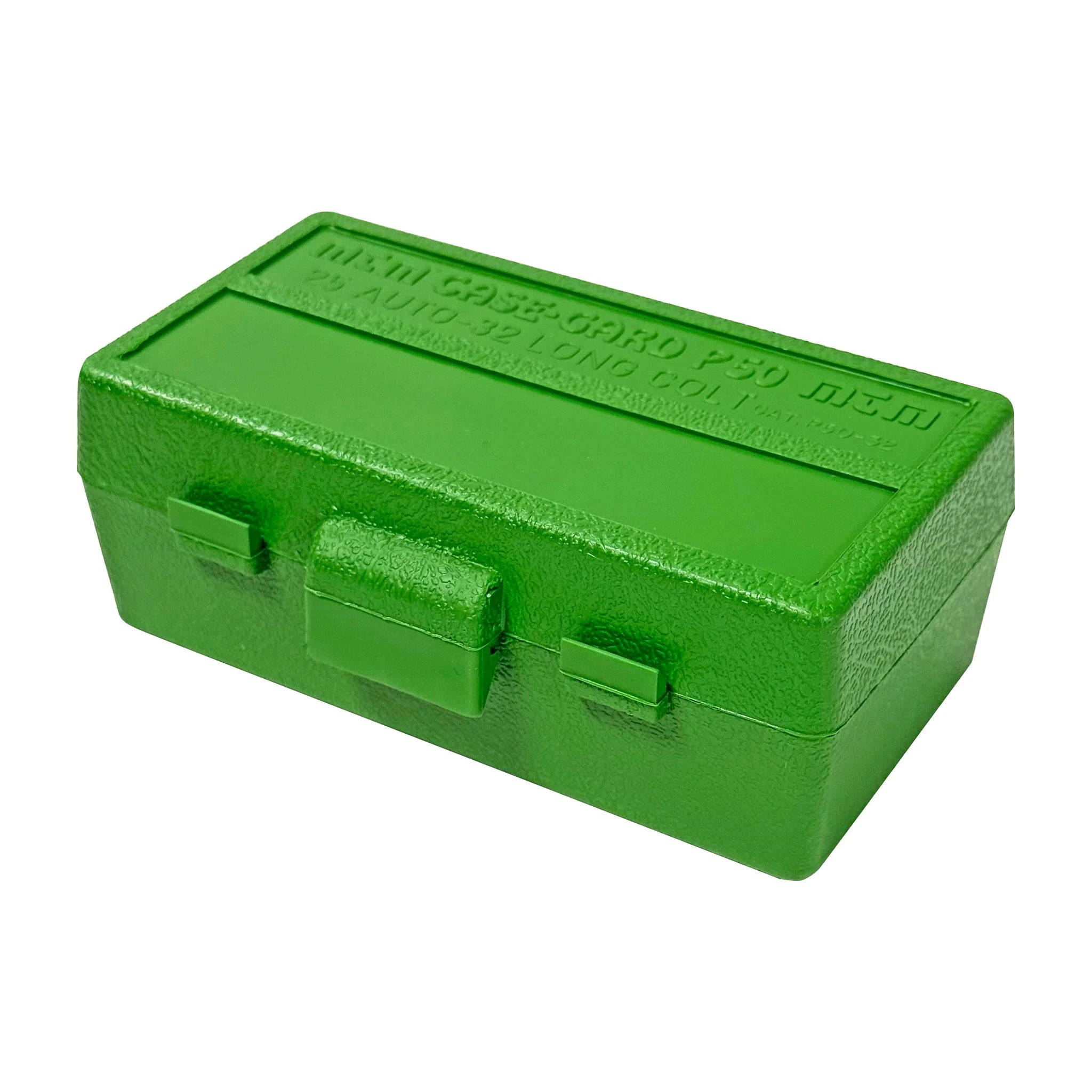 MTM CASE-GARD P50-32-10 grüne Patronenbox mit geschlossenem Deckel