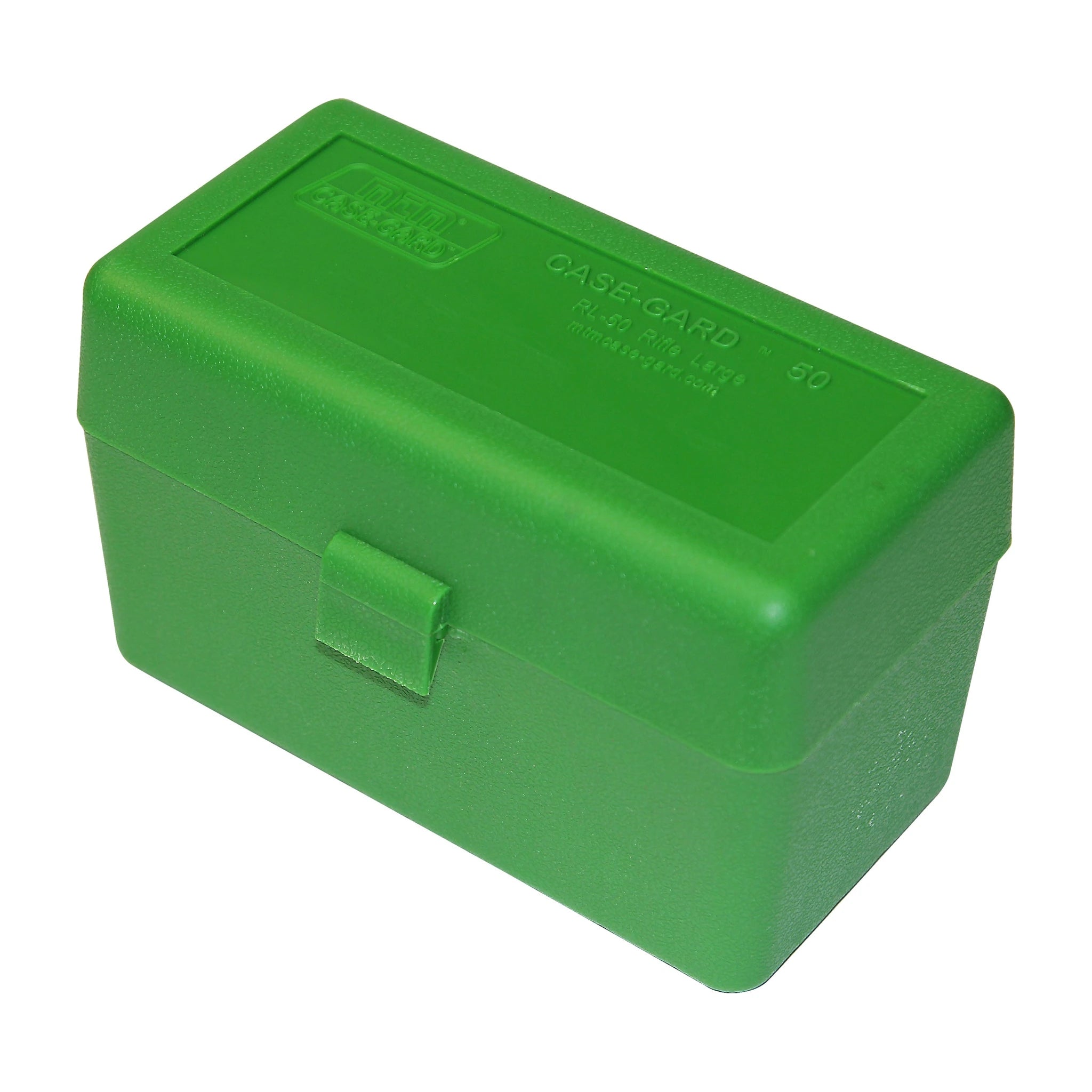 MTM CASE-GARD RL-50-10 grüne Patronenbox mit geschlossenem Deckel