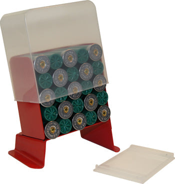 MTM CASE-GARD SS25-00 transparente Schrotpatronenboxen gestapelt