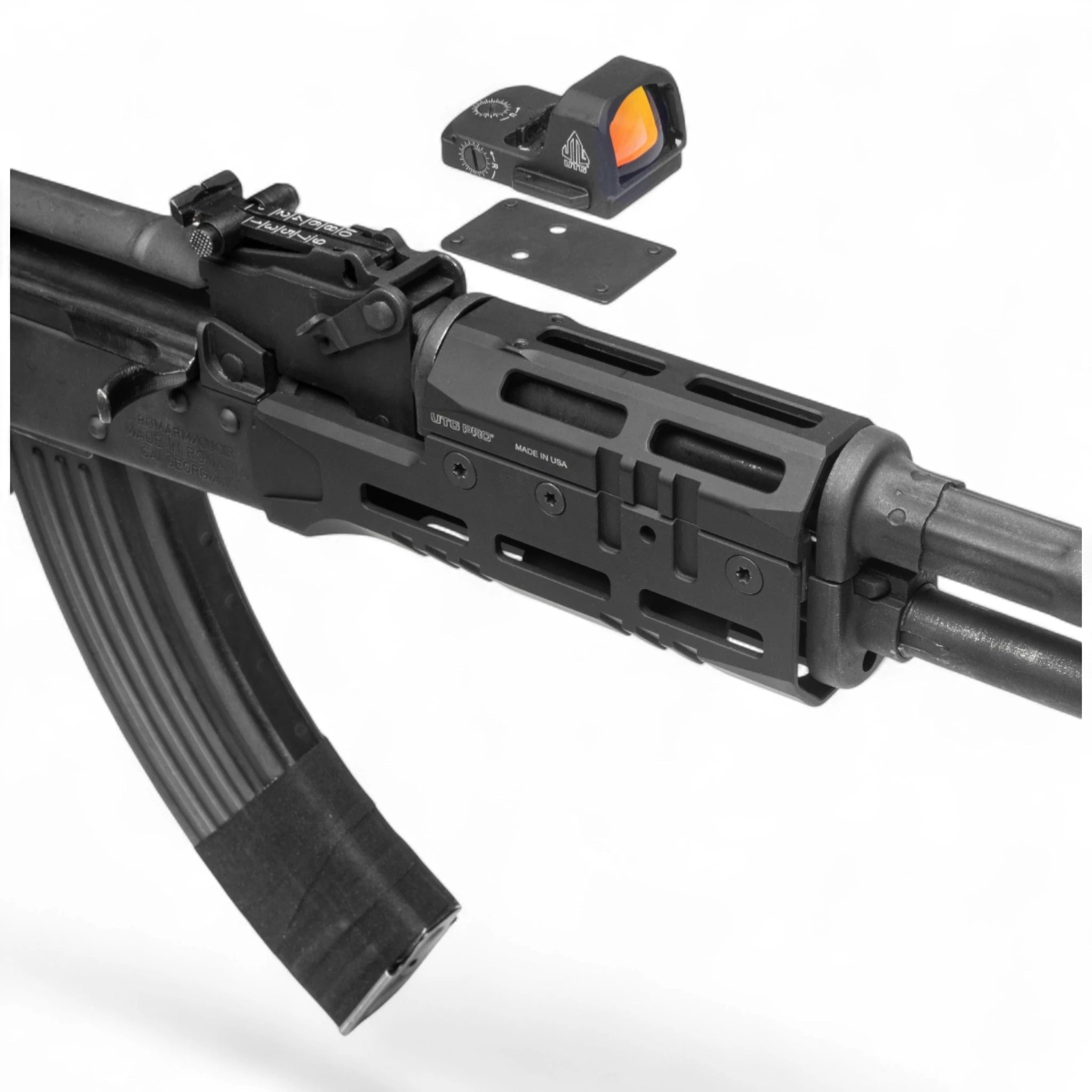 UTGUTG PRO AKM Super Slim M - LOK Handguard für AK Plattformen - Black Raptor
