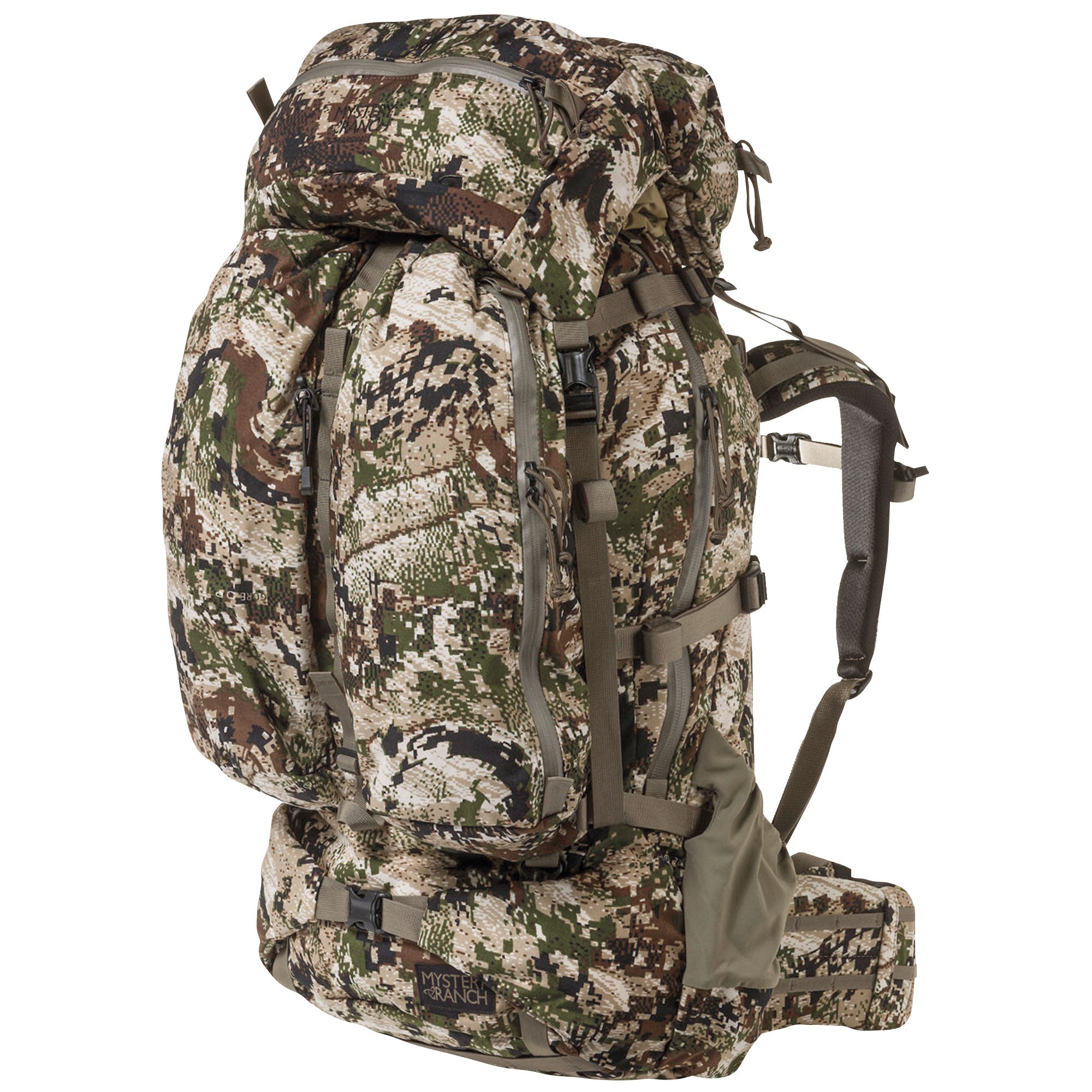 Mystery Ranch Marshall 105 L Optifade Subalpine – Frontperspektive