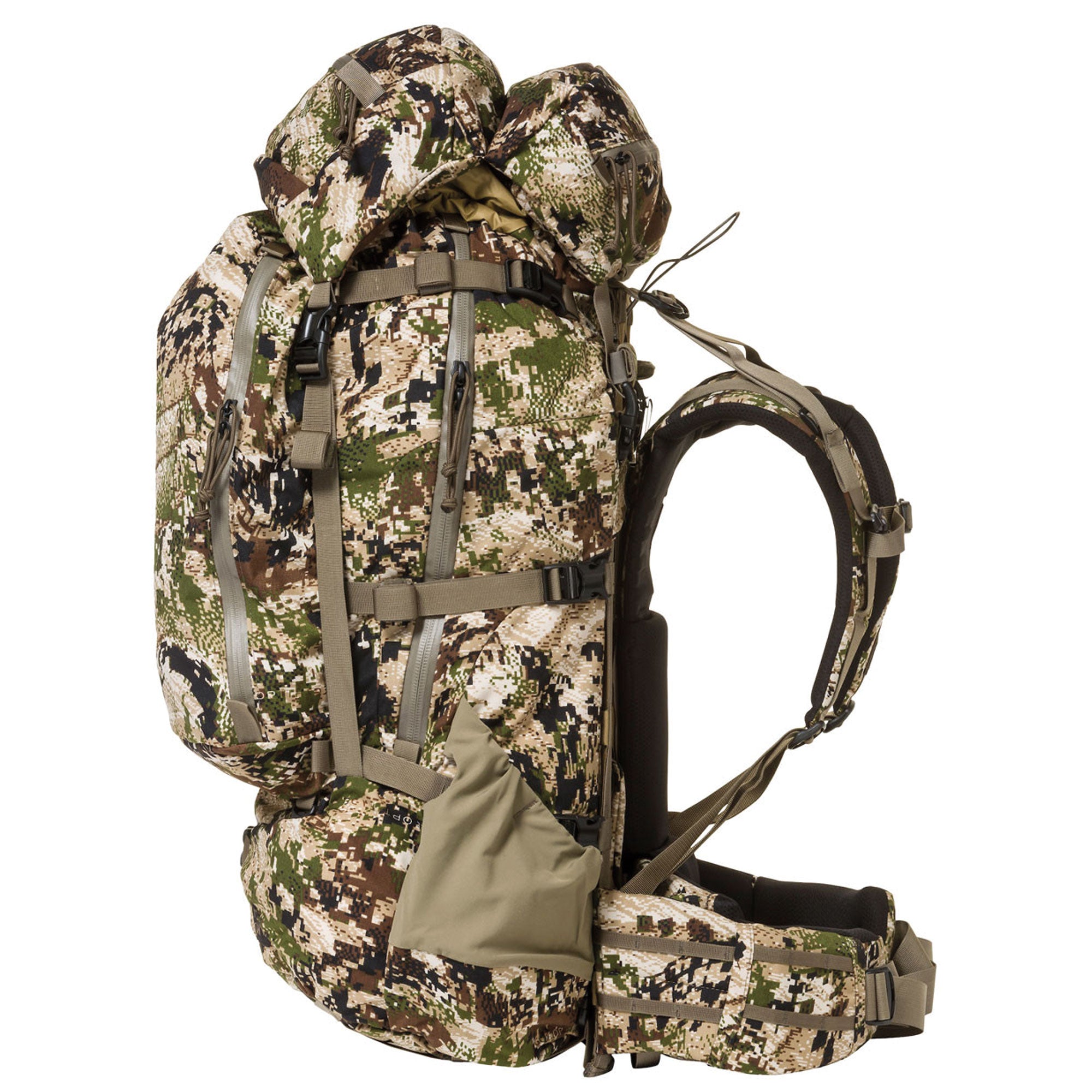 Mystery Ranch Marshall 105 L Optifade Subalpine – Seitenansicht