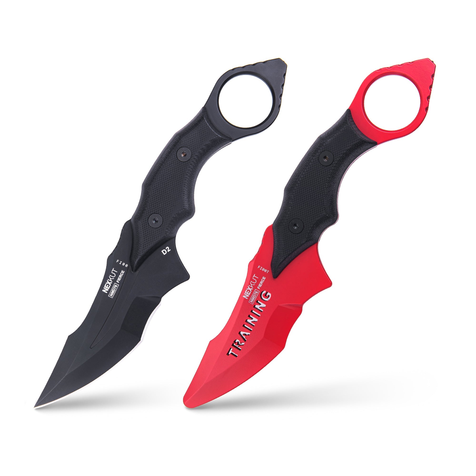 NEXKUT Fierce NMD76 Set mit Live Blade und rotem Trainingsmesser