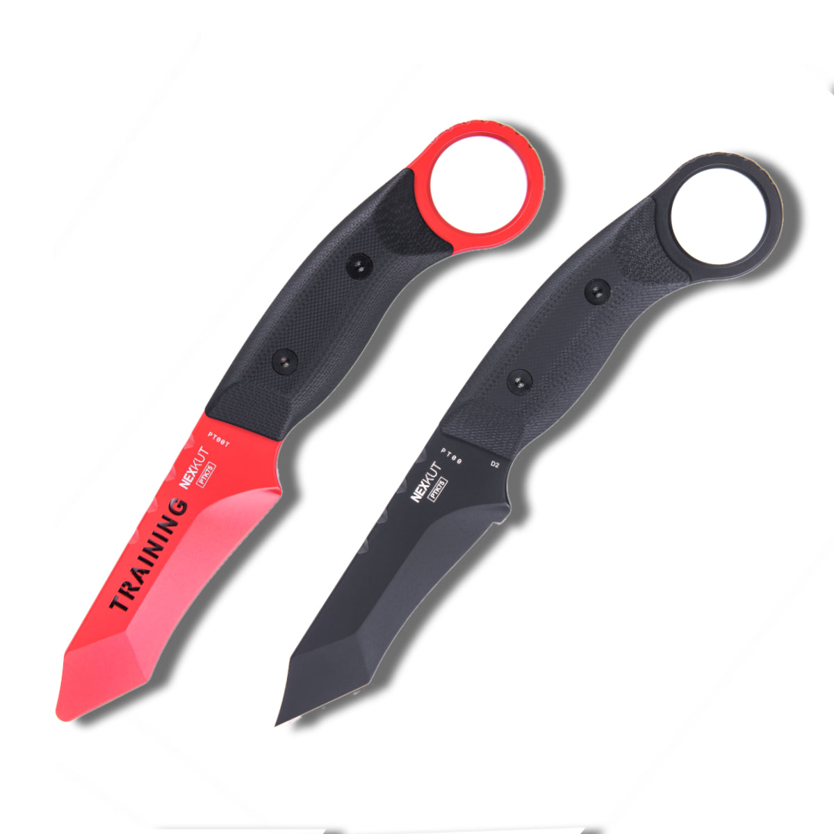 NEXKUT PTK75 Set mit Live Blade und rotem Trainingsmesser