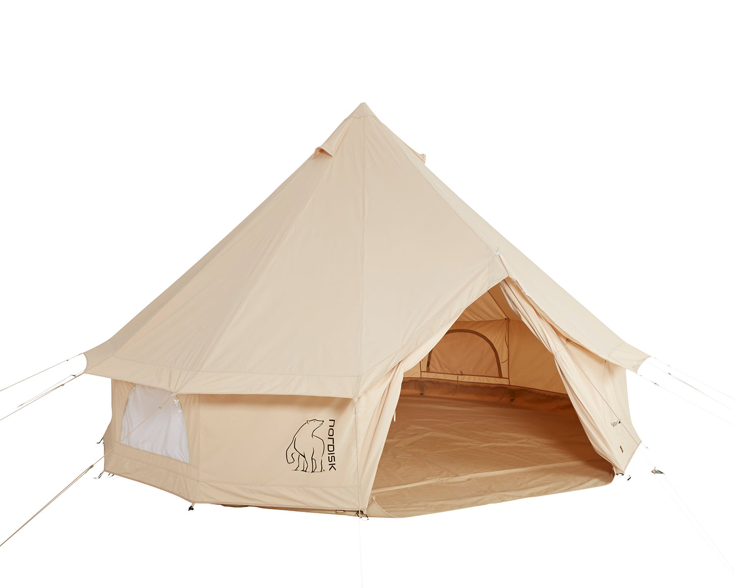 Nordisk Asgard 19.6 Glamping-Zelt – Seitenansicht