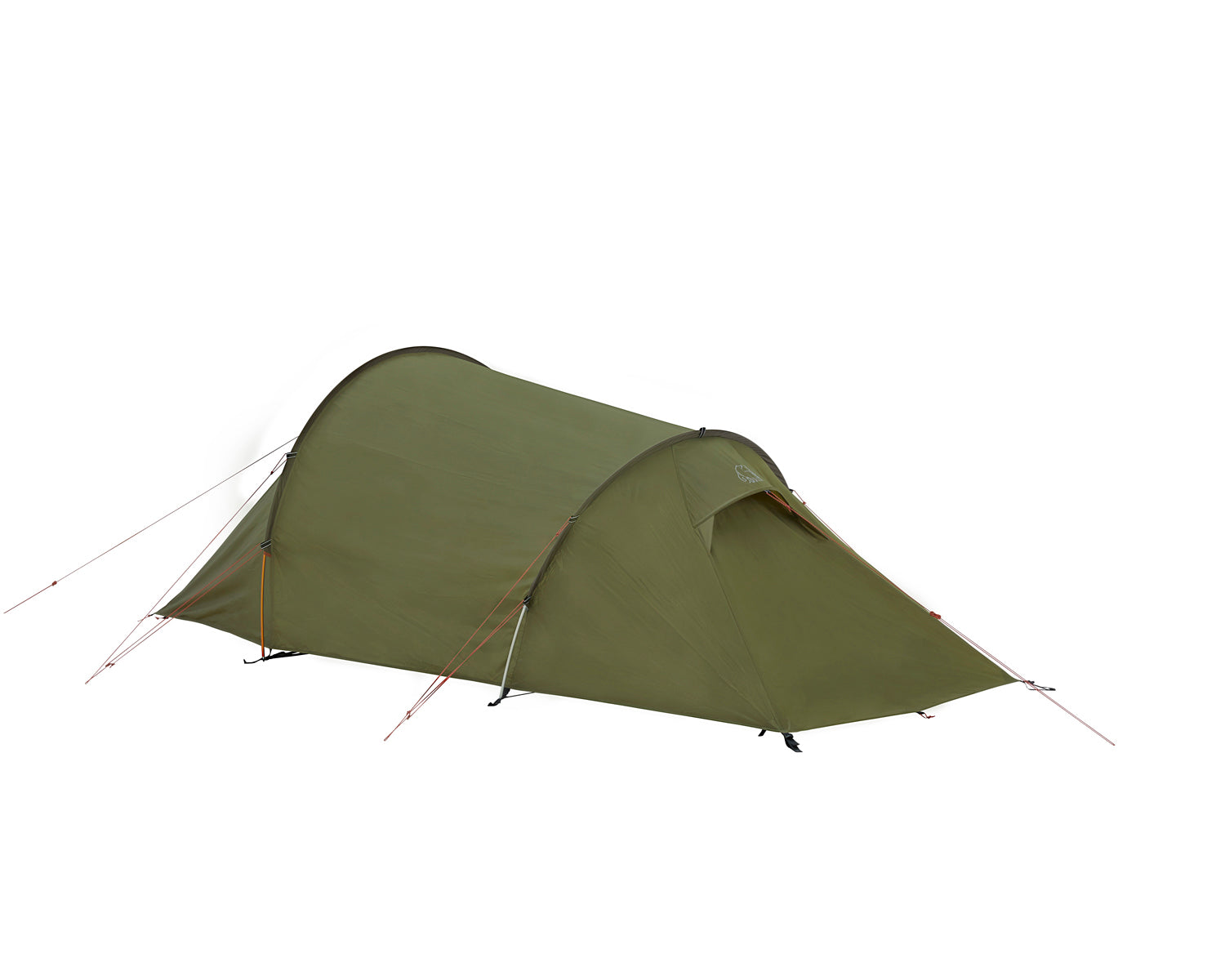 Nordisk Halland 2 PU Detailansicht mit Aluminiumgestänge