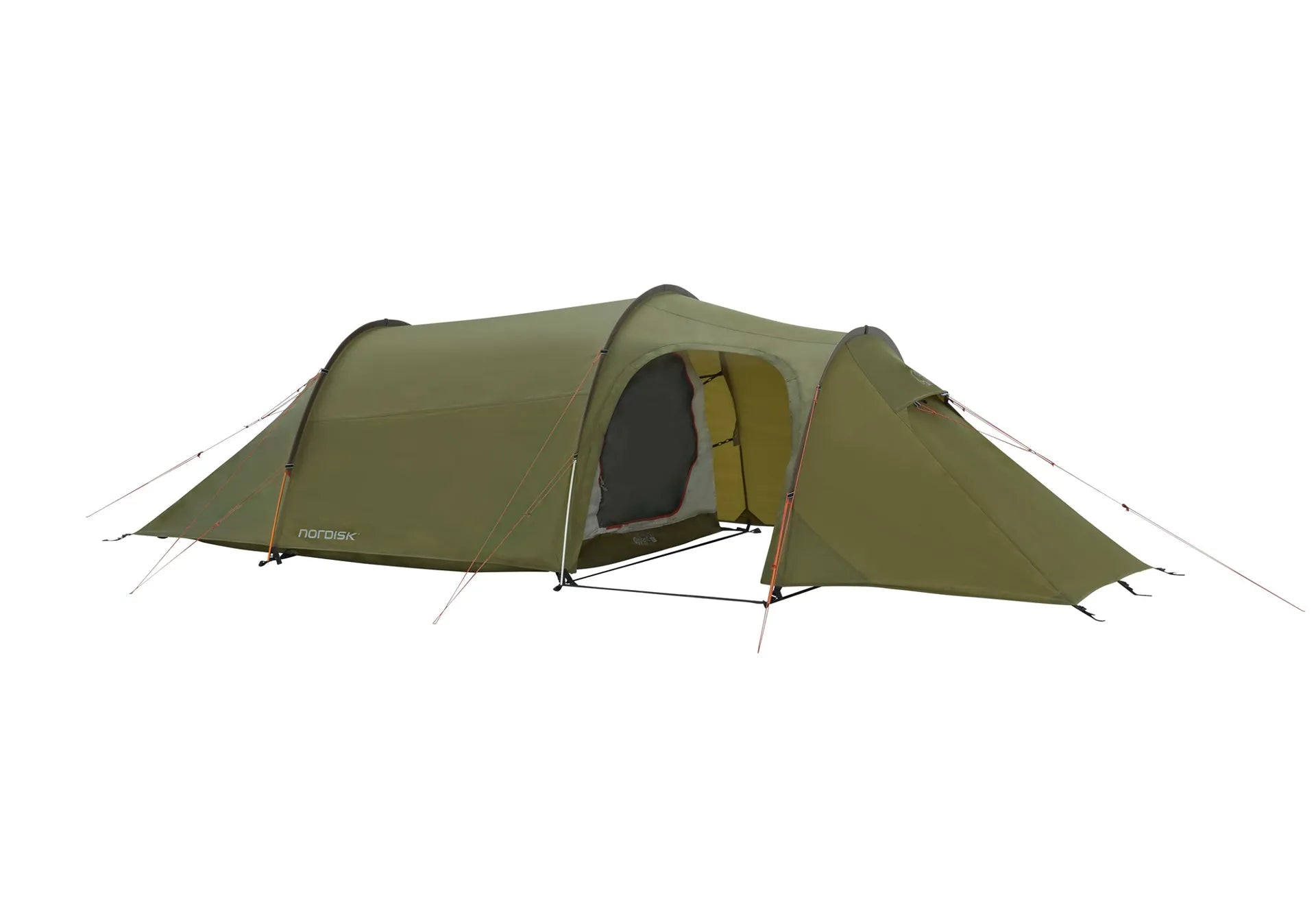 Nordisk Oppland 2 PU Tunnelzelt in Dark Olive