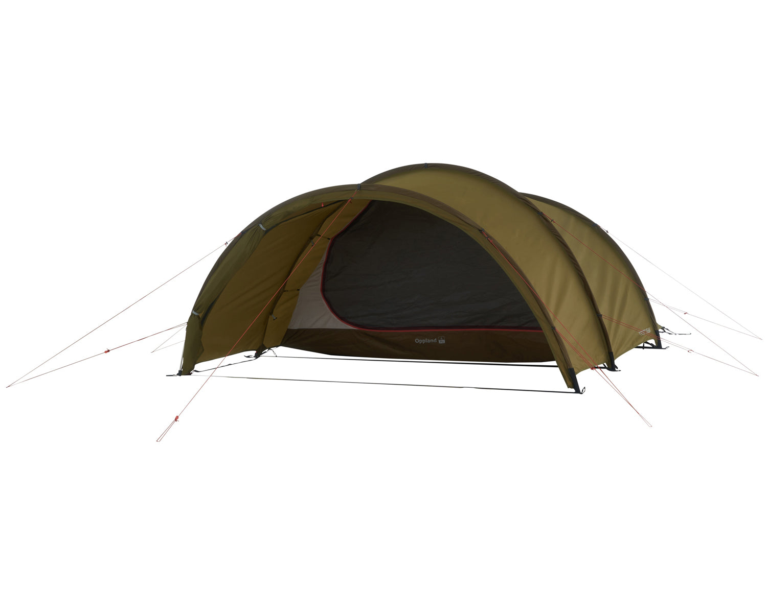 Nordisk Oppland 4 PU Tunnelzelt geöffnet