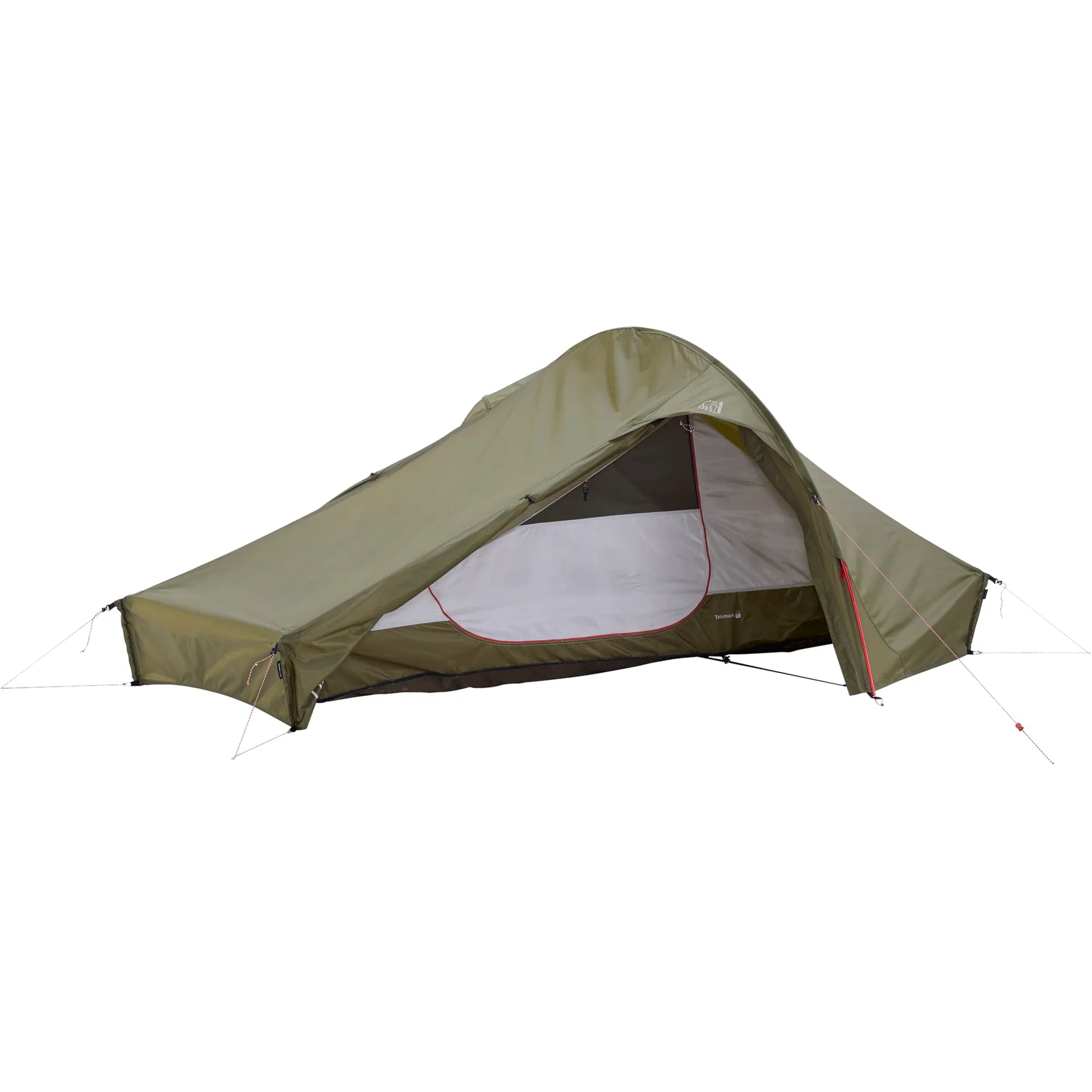 Nordisk Telemark 2.2 PU Dark Olive – Seitenansicht