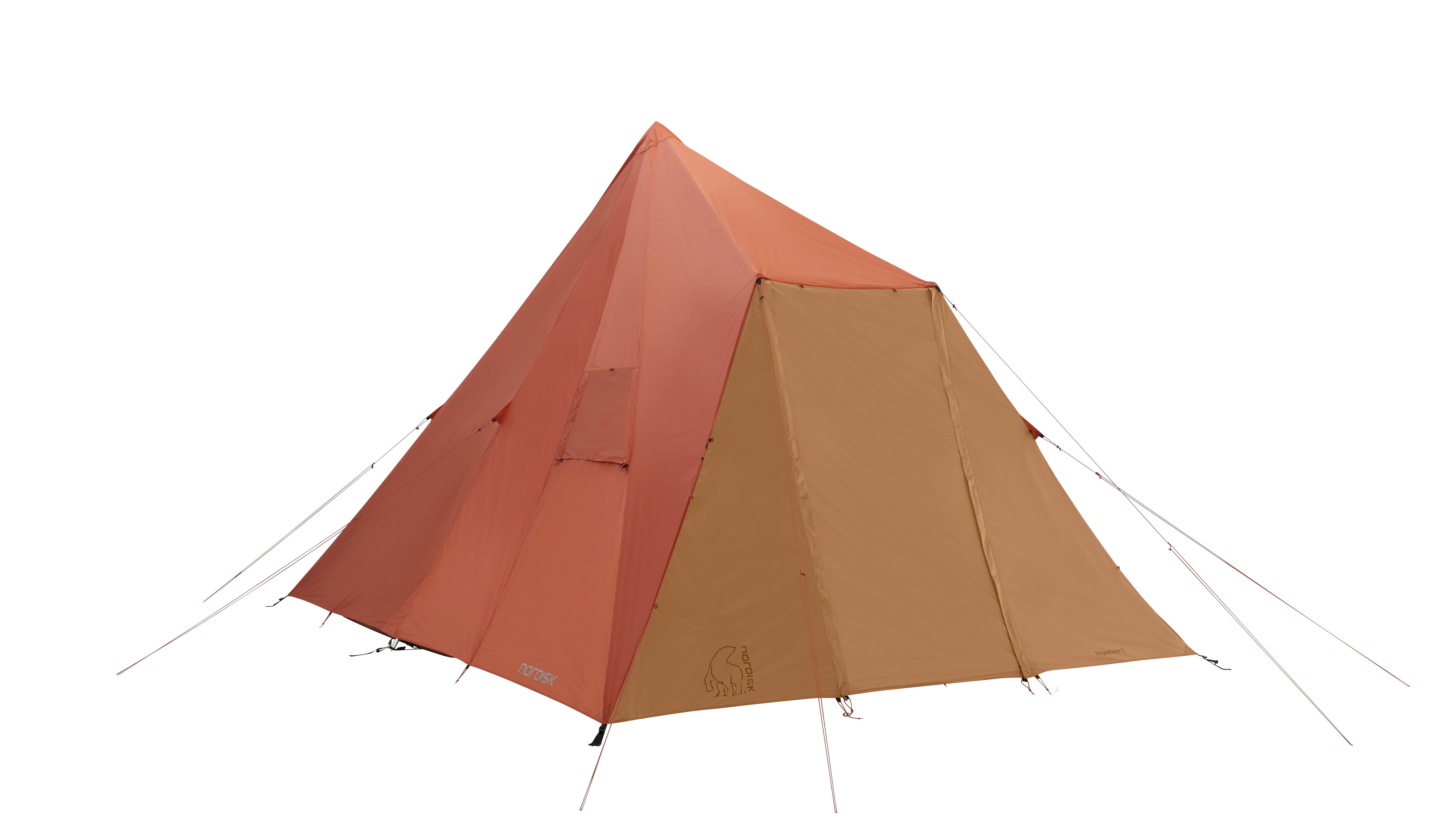Nordisk Thrymheim 5 PU – aufgebautes Tipi-Zelt