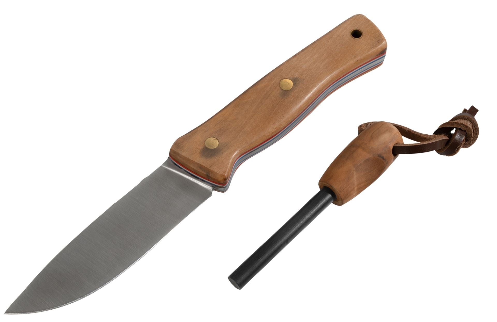 OYO Femunden Survivalmesser mit Feuerstahl – Detailansicht