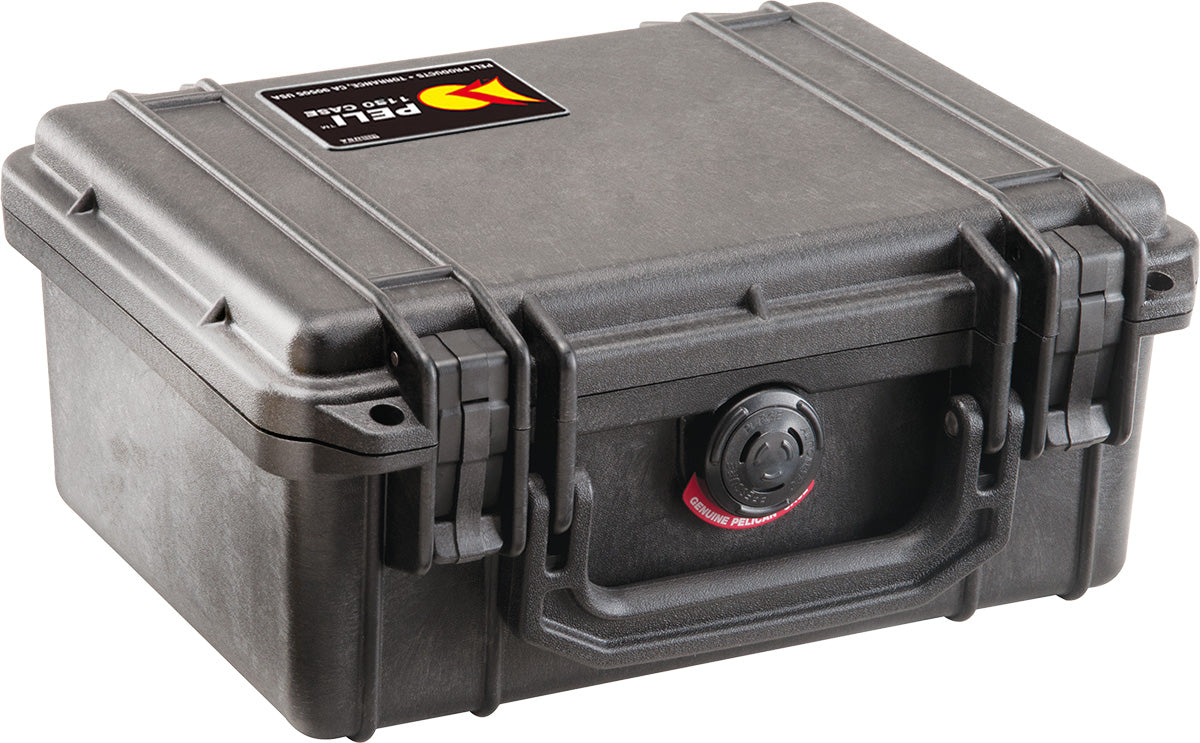 Peli 1150 Protector Case in Schwarz – geschlossener Schutzkoffer