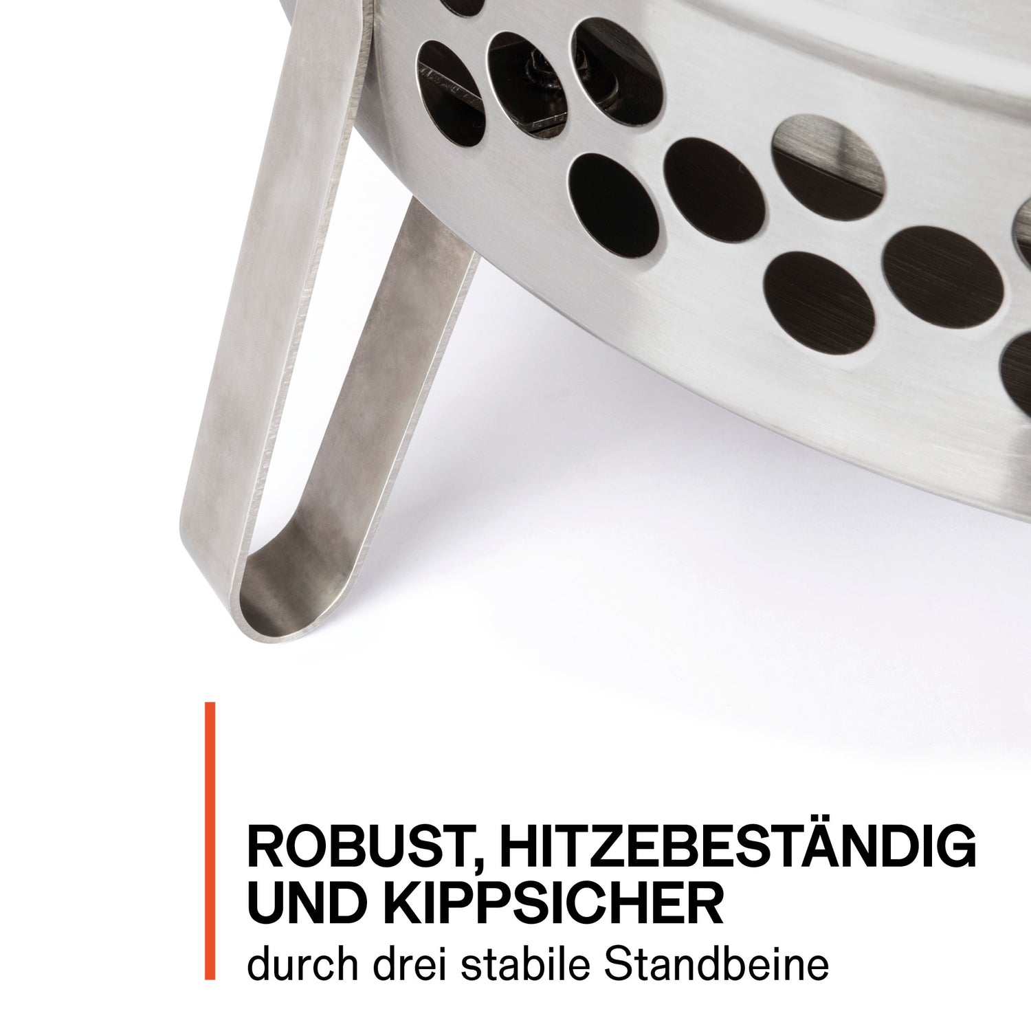 Petromax Tyropit Feuerschale – doppelwandige Edelstahlkonstruktion im Detail