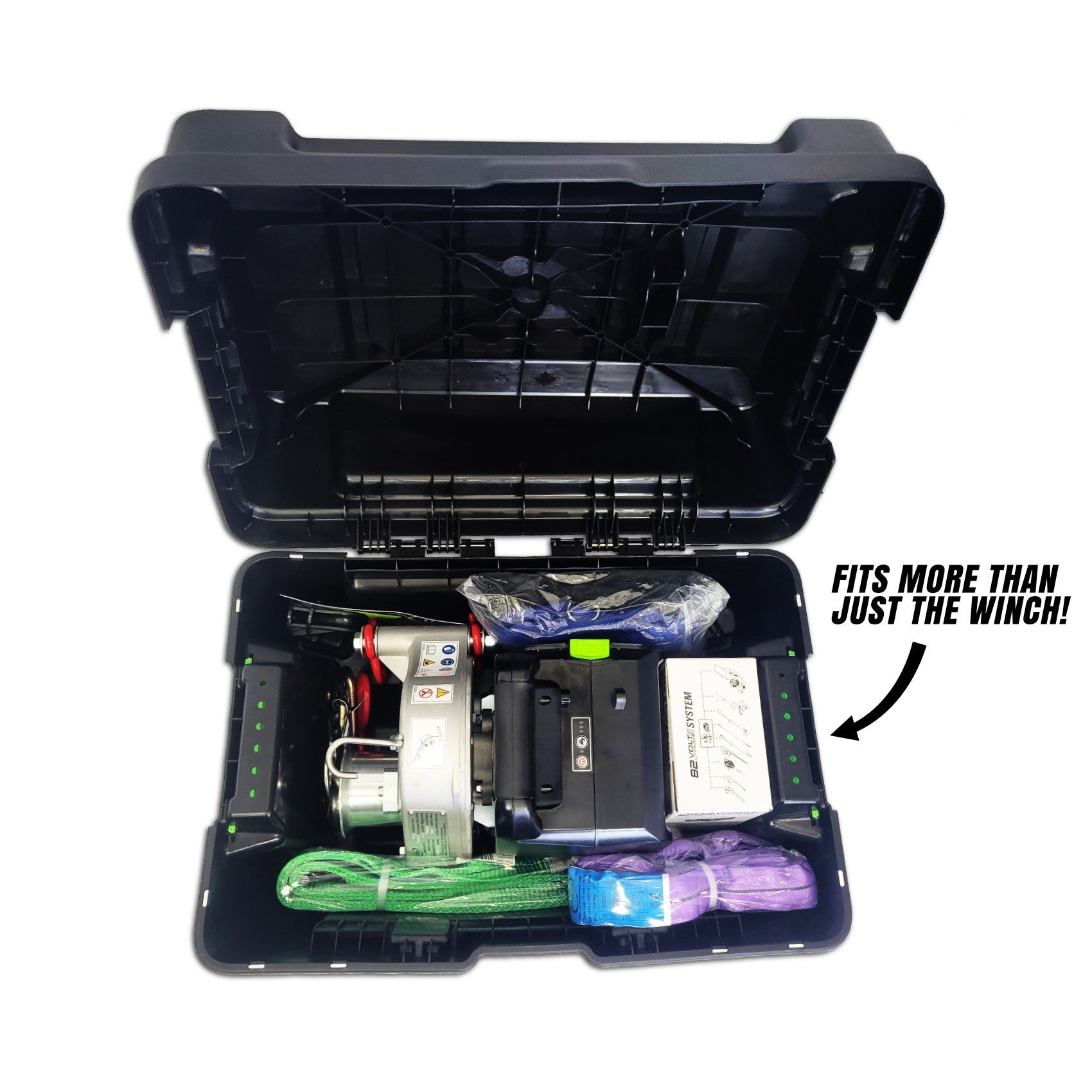 Portable Winch PCA-0107 Hartschalenkoffer, ohne Winde und Zubehör