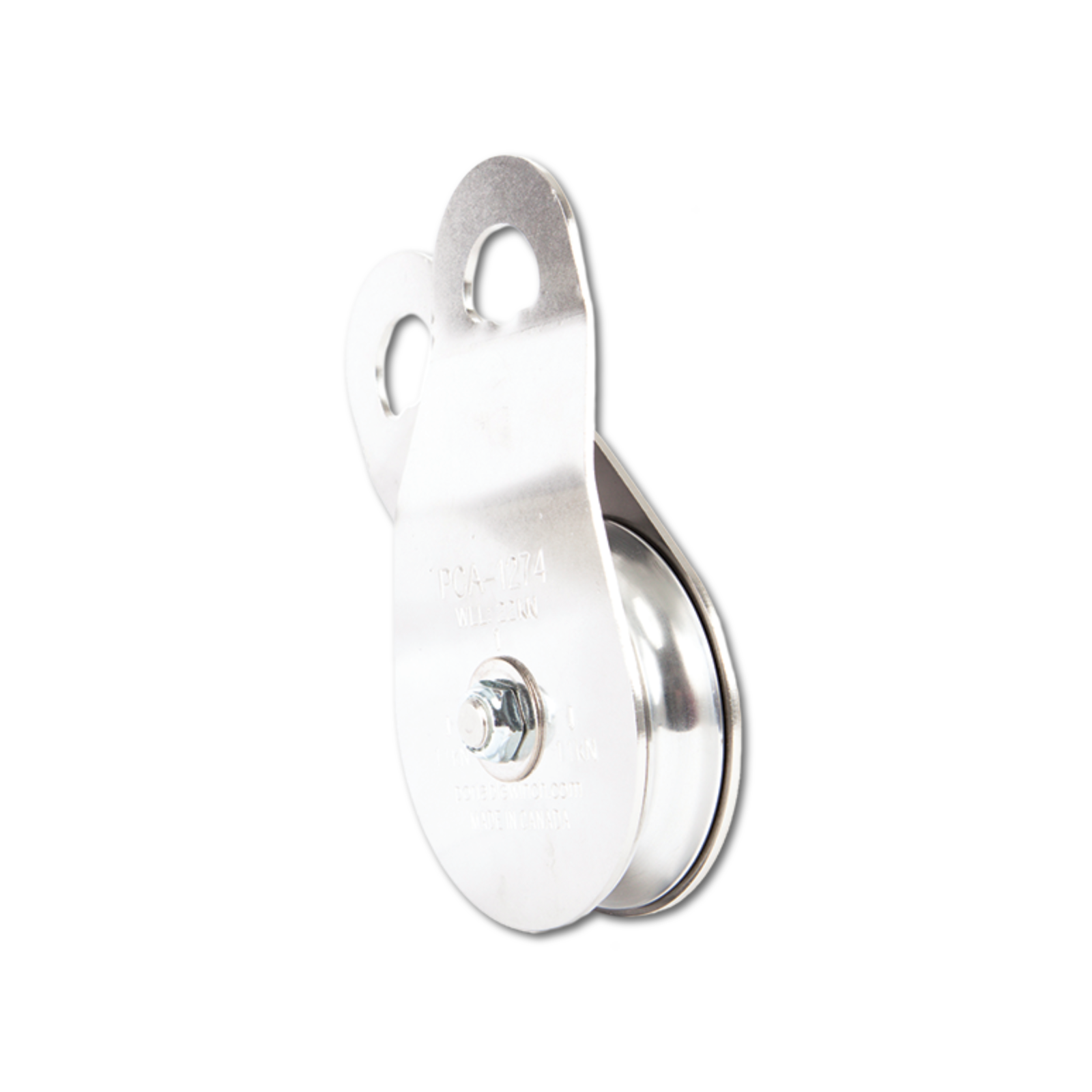 Portable Winch PCA-1274 Einzel-Umlenkrolle 100 mm – zweimal im Forstset
