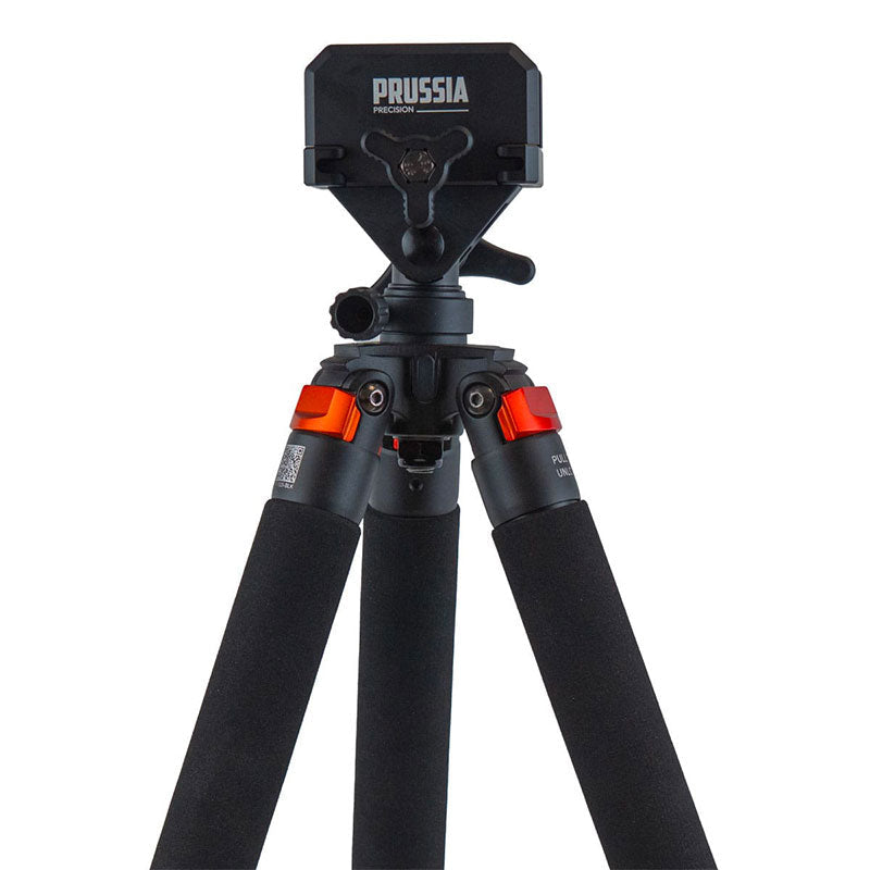 Prussia Precision Universal Shooting Tripod PP-1525-BLK – Klemmkopf und Cam-Locks