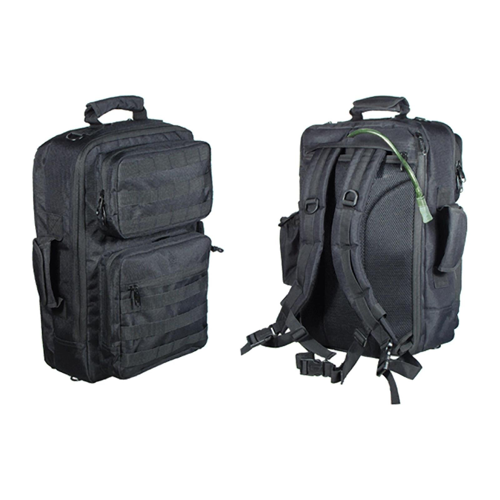 UTG PVC-PC88B All Environment MOLLE 3-Day Rapid Deployment Pack black