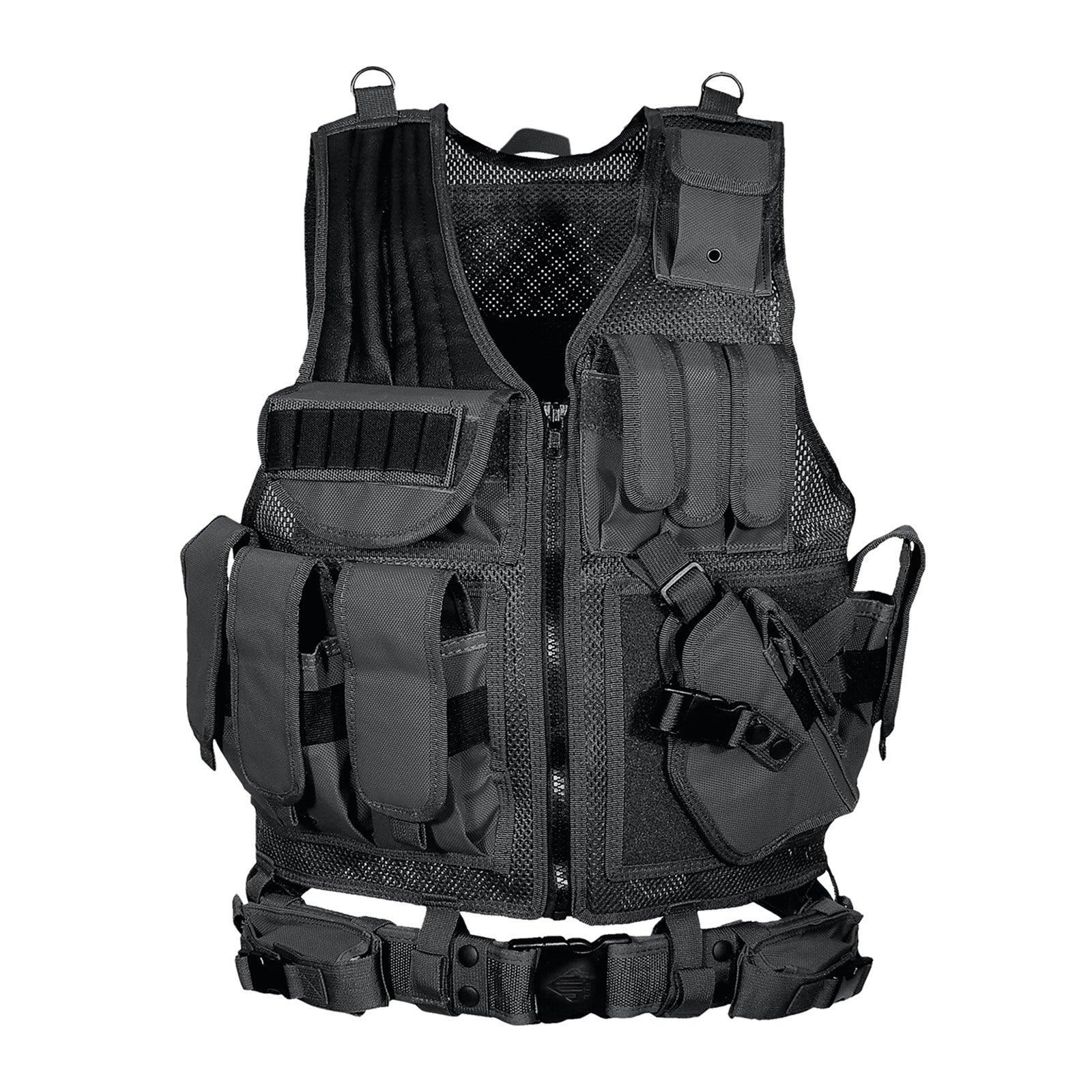 UTG 547 Tactical Vest Right Handed Black Frontansicht