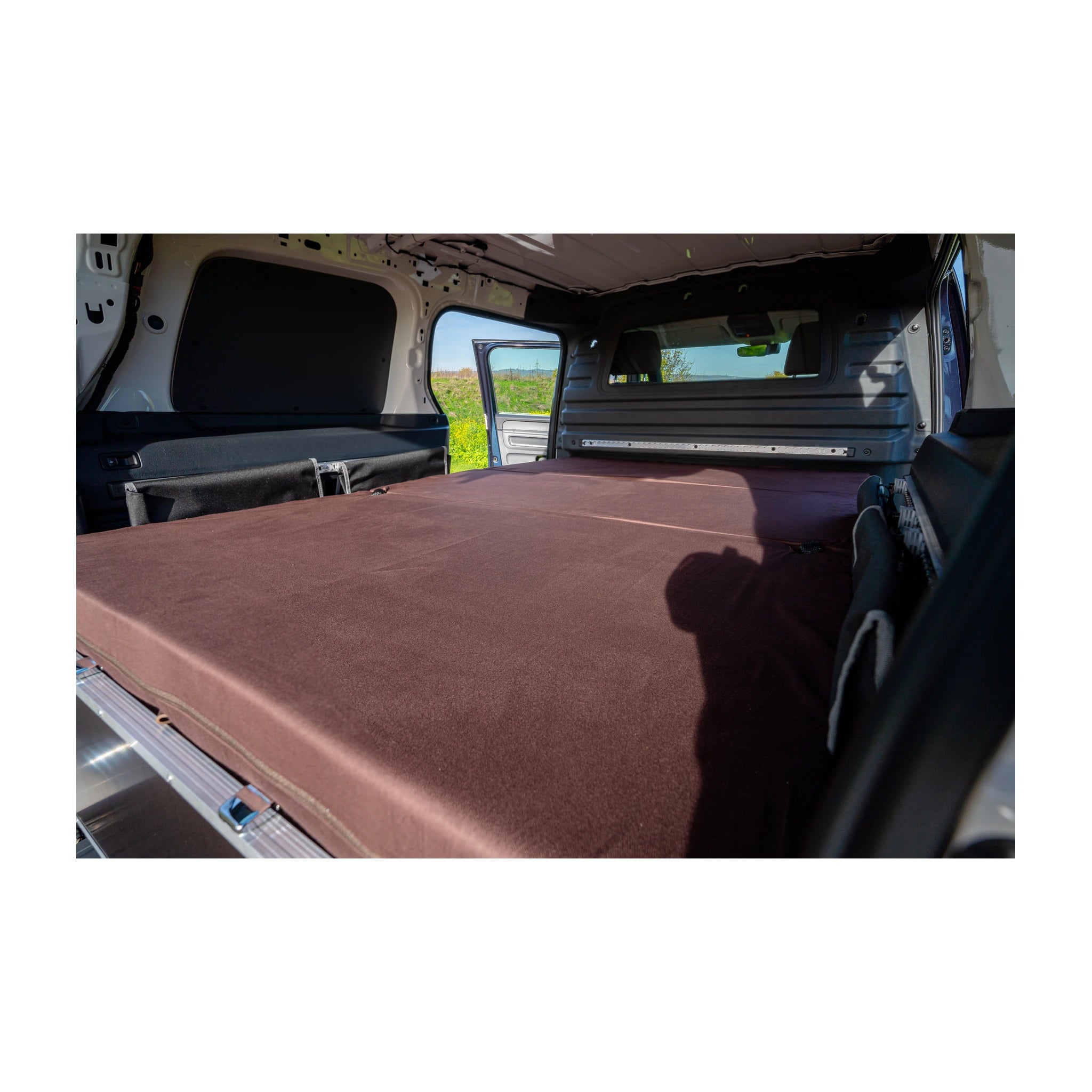 QUQUQ BusBox-4 Campingbox für VW ID. Buzz & KIA PV5 – busbox 4 liegeflaeche id buzz cargo