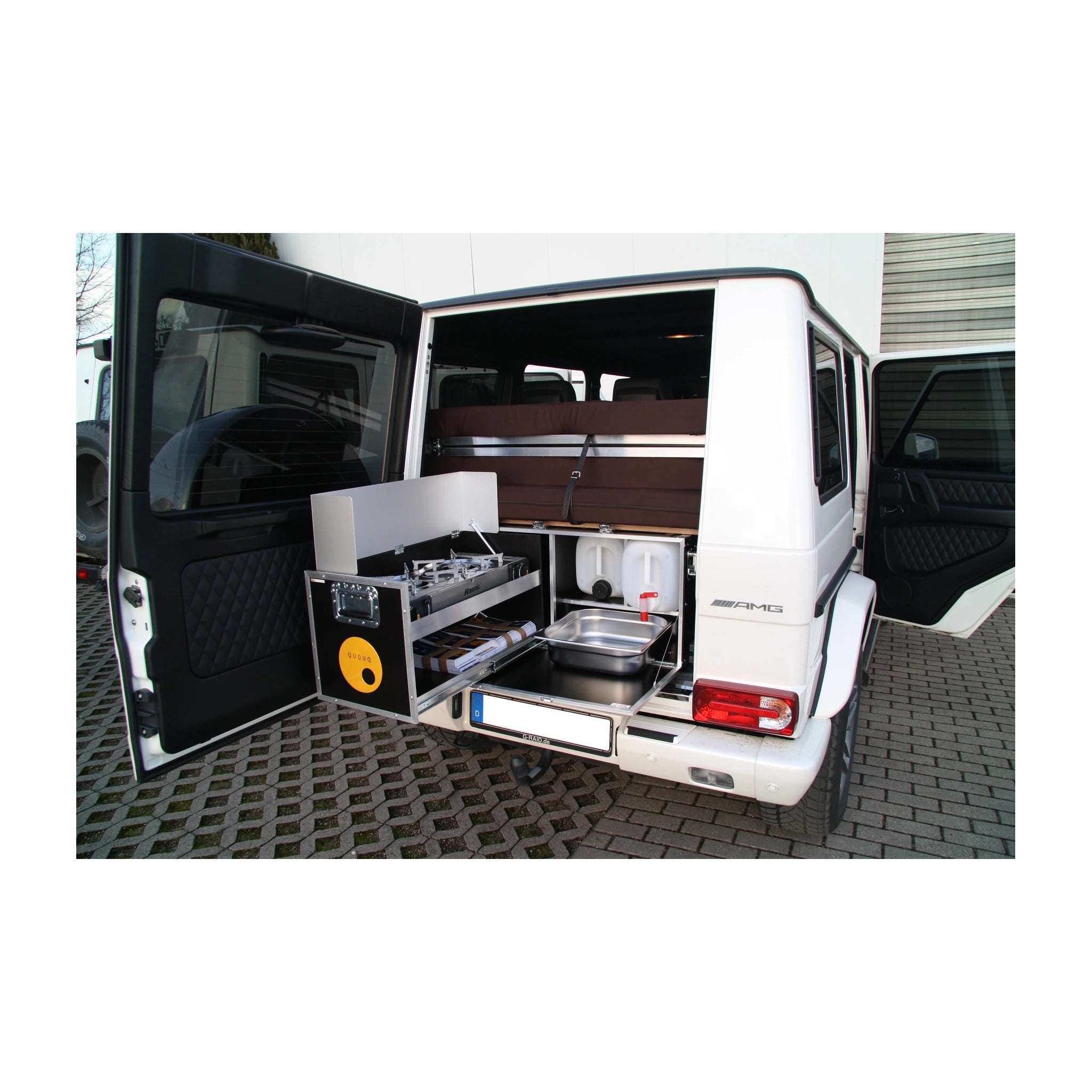 QUQUQ G-Box Campingbox für Mercedes G-Klasse – g box heckkueche mercedes g
