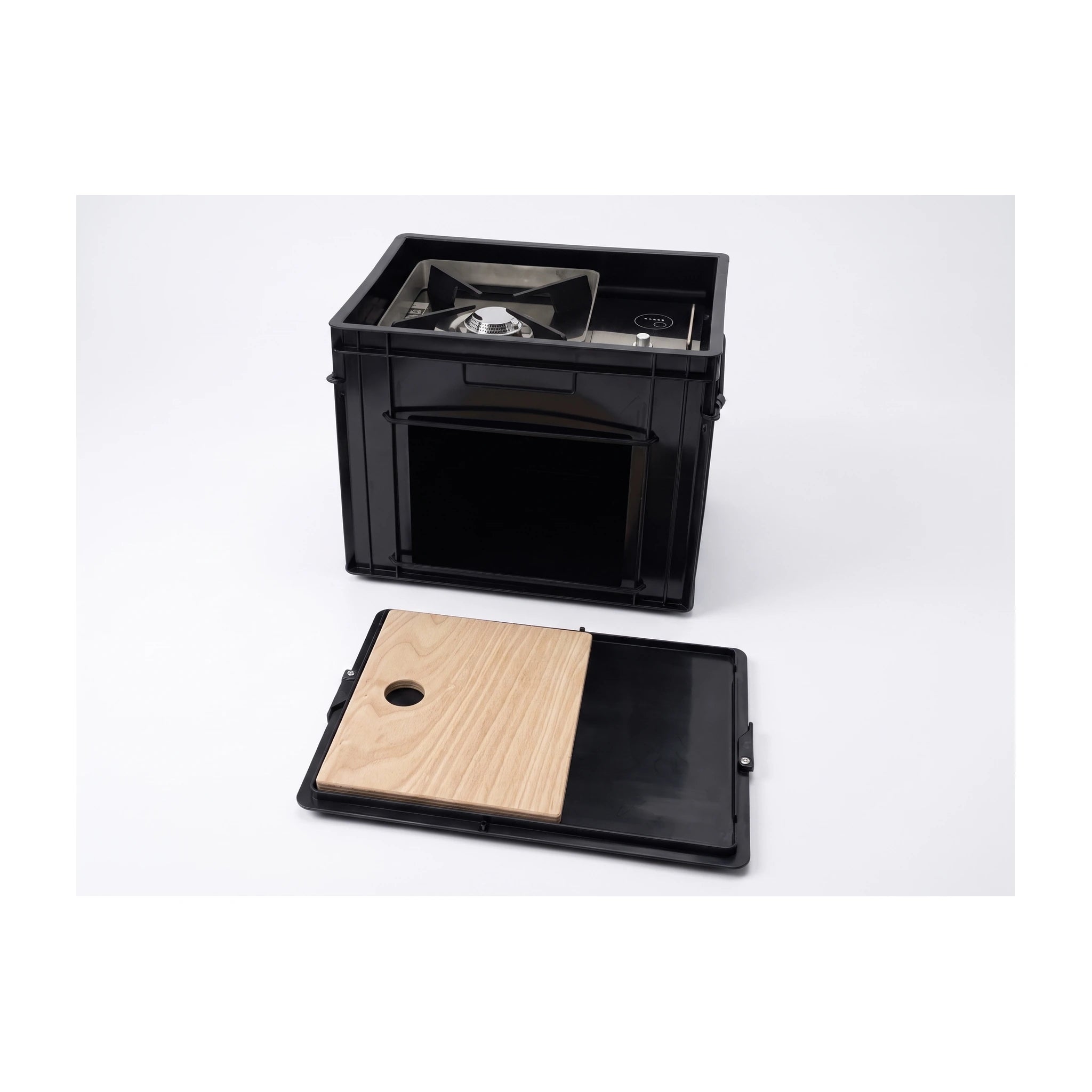 QUQUQ CORE HOT CUBE pro Kochbox mit Frontzugriff – hot cube pro offen