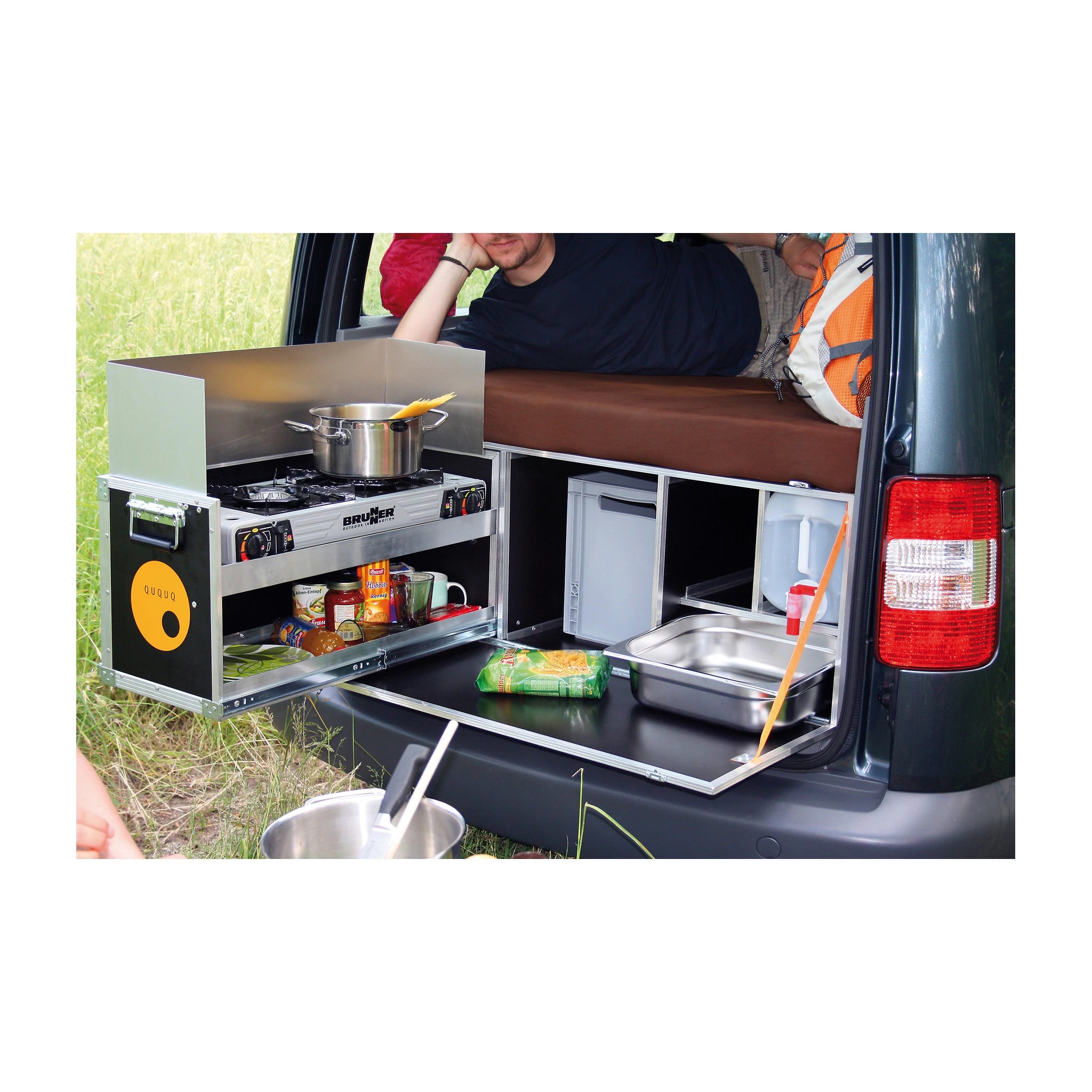 QUQUQ KombiBox Campingbox für Hochdachkombis – KB-1/KB-2 – kombibox heckkueche