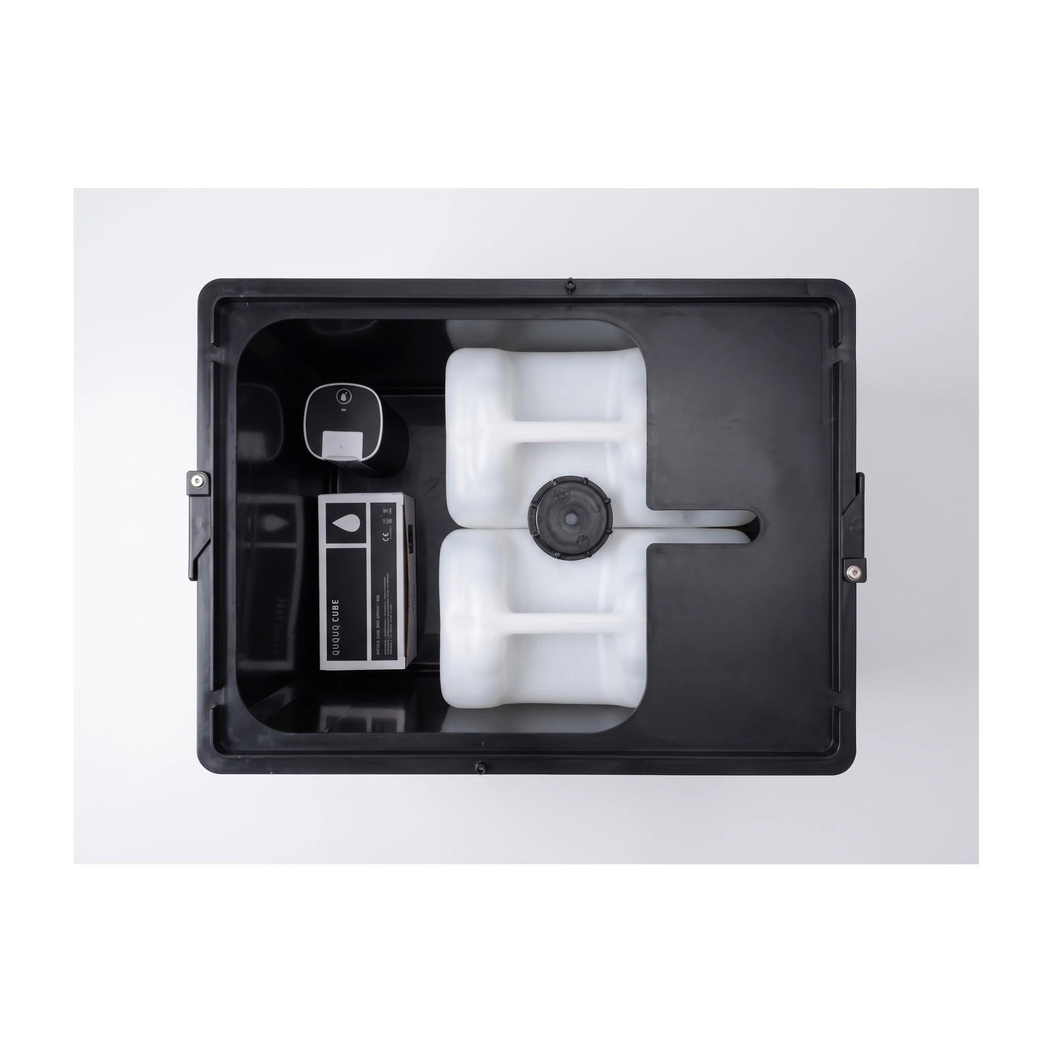 QUQUQ CORE WET CUBE Wasserbox mit Akku-Wasserhahn – wet cube draufsicht