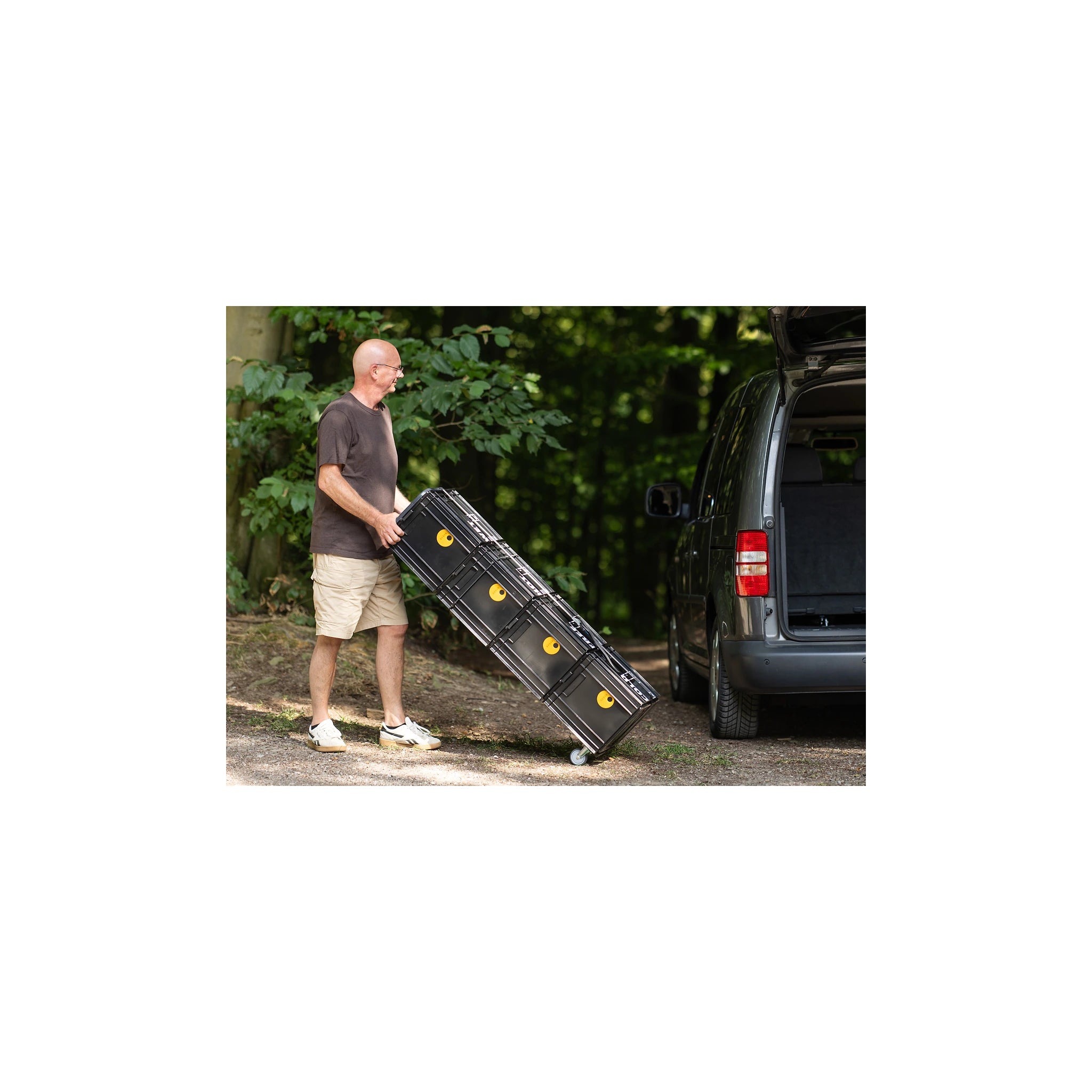 QUQUQ CORE WHEELY Transportroller für vier CUBES – wheely transportroller