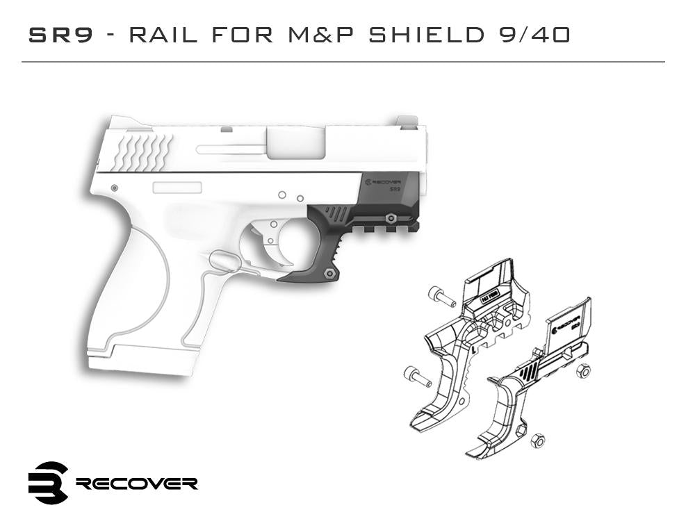 RAIL ADAPTER SMITH & WESSON SHIELD