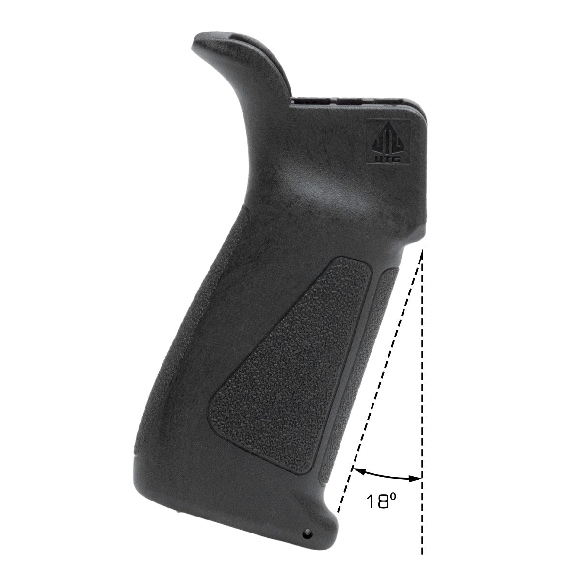 UTGUTG Ultra Slim Pistol Grip aus Polymer für AR Plattformen - Black Raptor