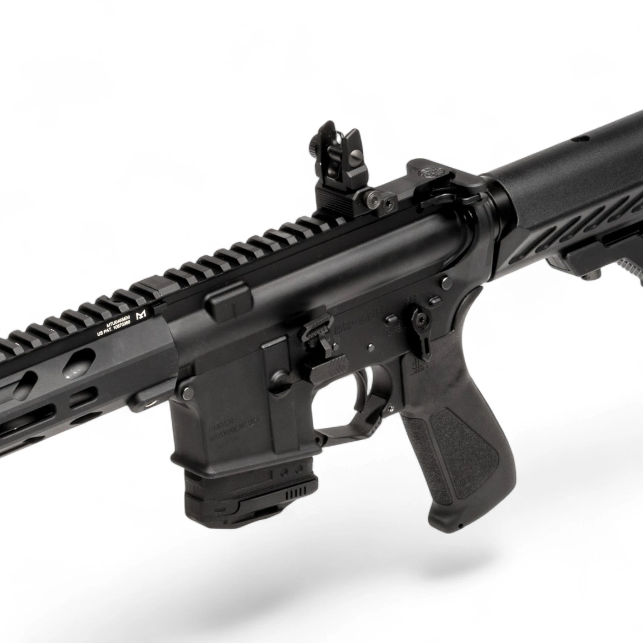 UTGUTG Ultra Slim Pistol Grip aus Polymer für AR Plattformen - Black Raptor