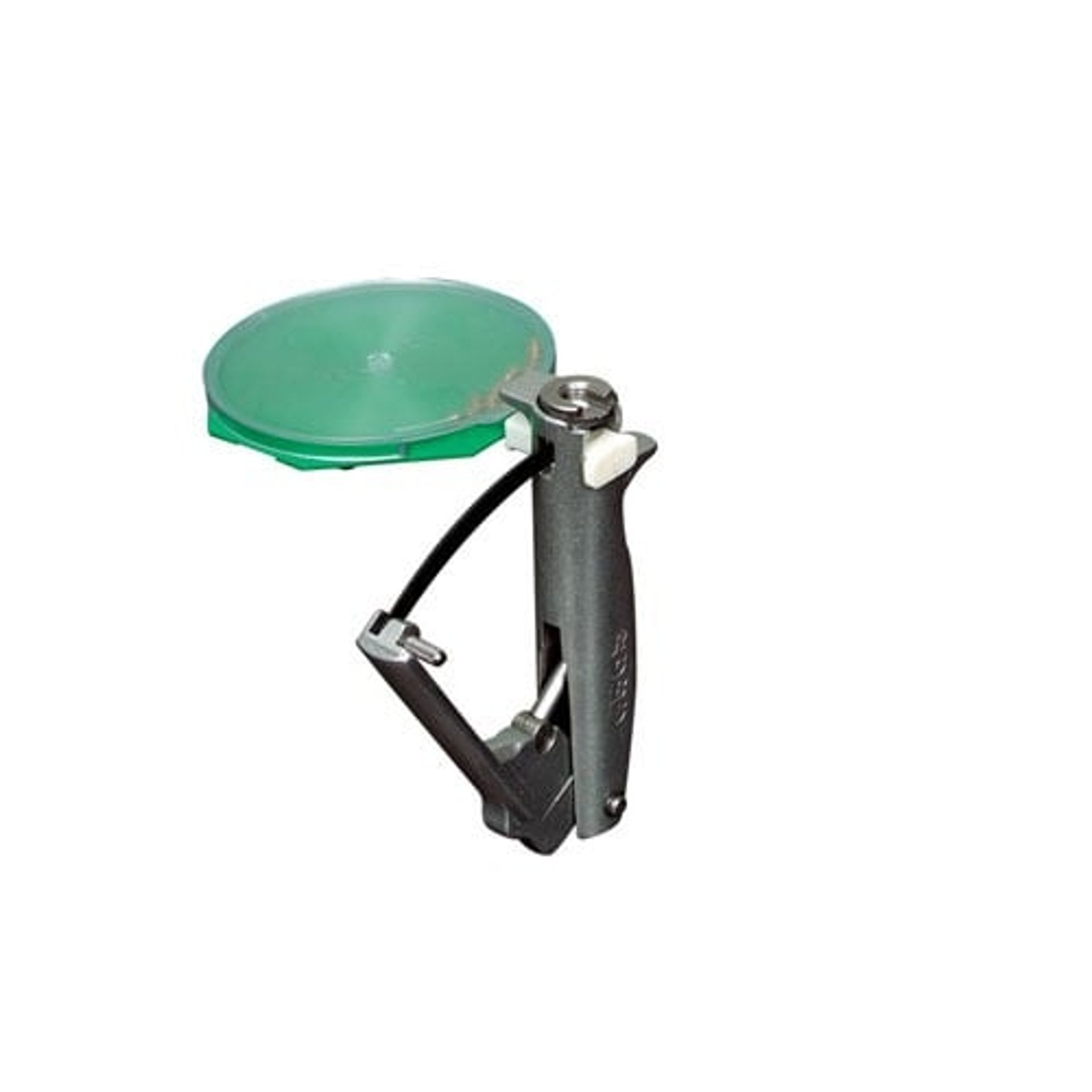 RCBS 90200 Hand-Zündhütchensetzer mit grünem 100er-Tray in Hauptansicht
