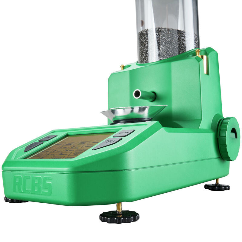 RCBS ChargeMaster Supreme mit verstellbaren Standfüßen im Detail