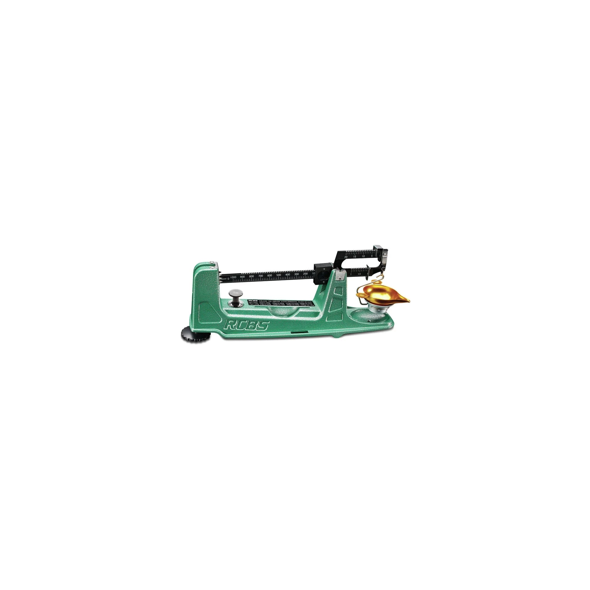 RCBS M1000 mechanische Pulverwaage – vollständige Seitenansicht