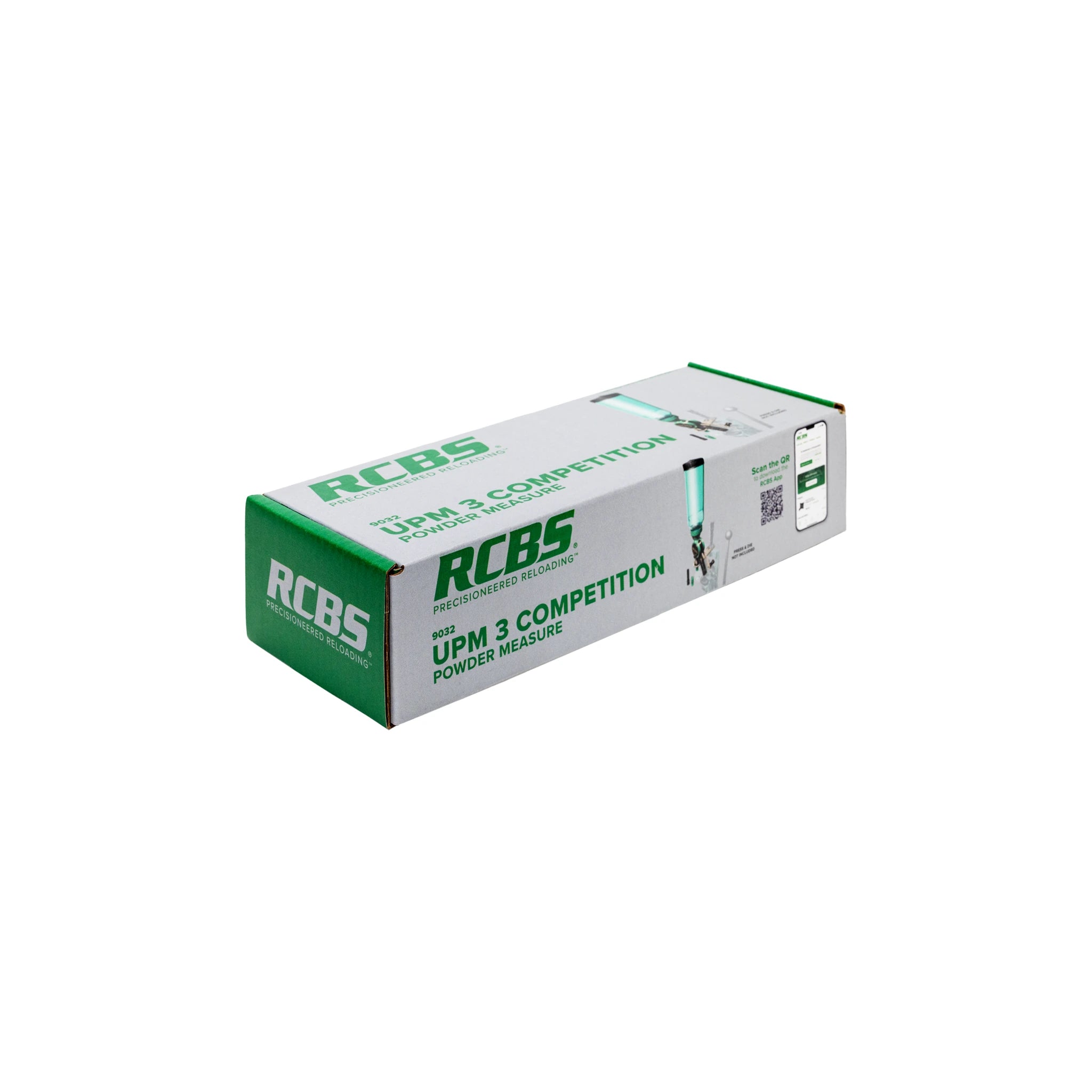 RCBS UPM-3 Competition Pulverdosierer als Montagebeispiel an einer Wiederladepresse
