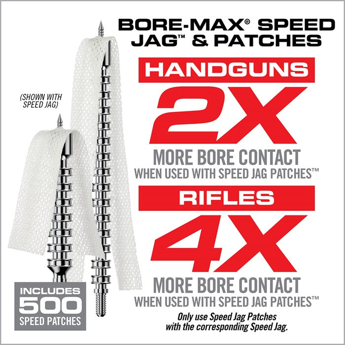 Real Avid BORE-MAX Speed Jags & Patches Mehrkaliber-Pack Produktbild 5